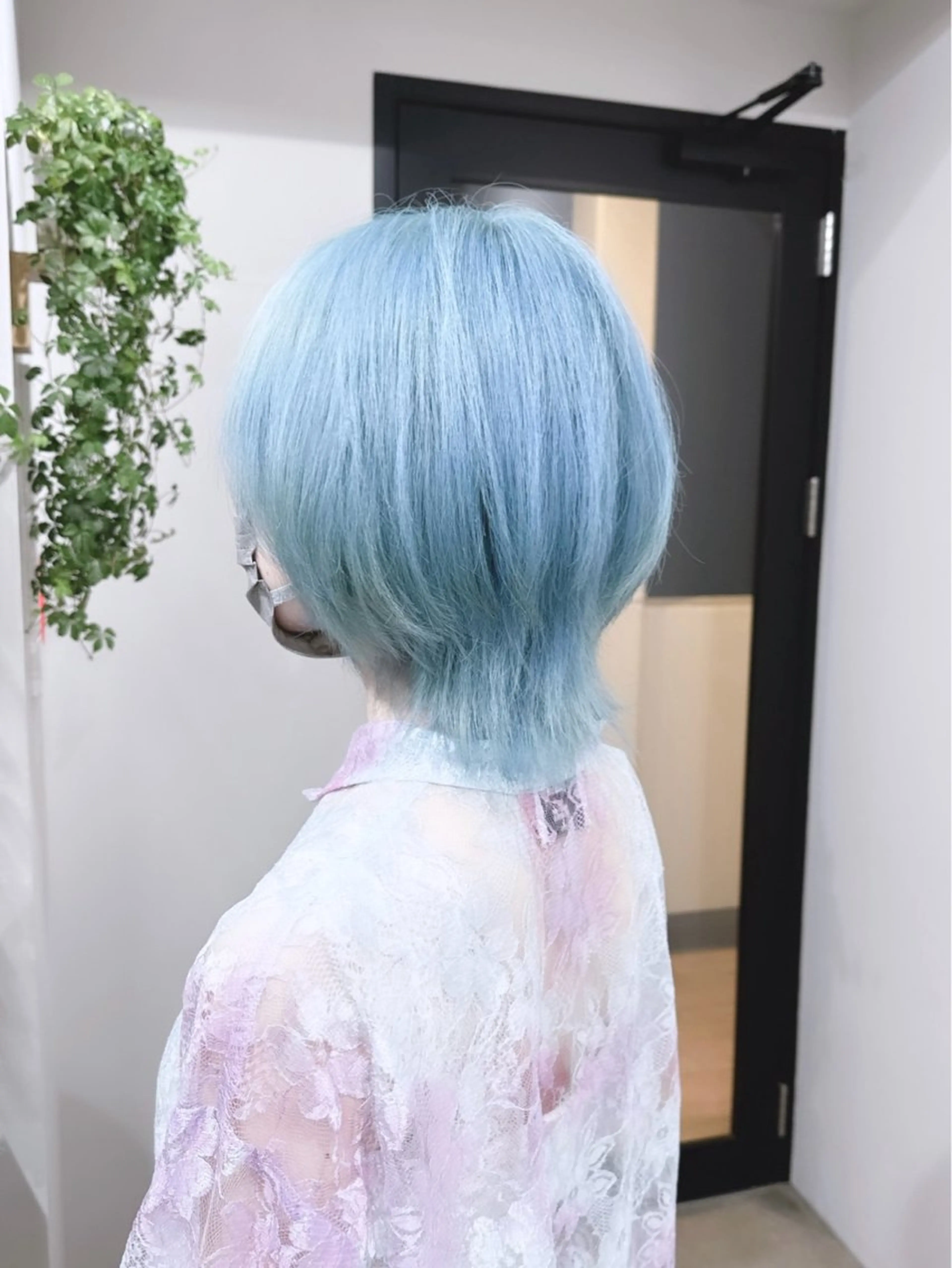 こだわりハイトーン◎ケアブリーチ2回+カラー+2STEPトリートメントの写真