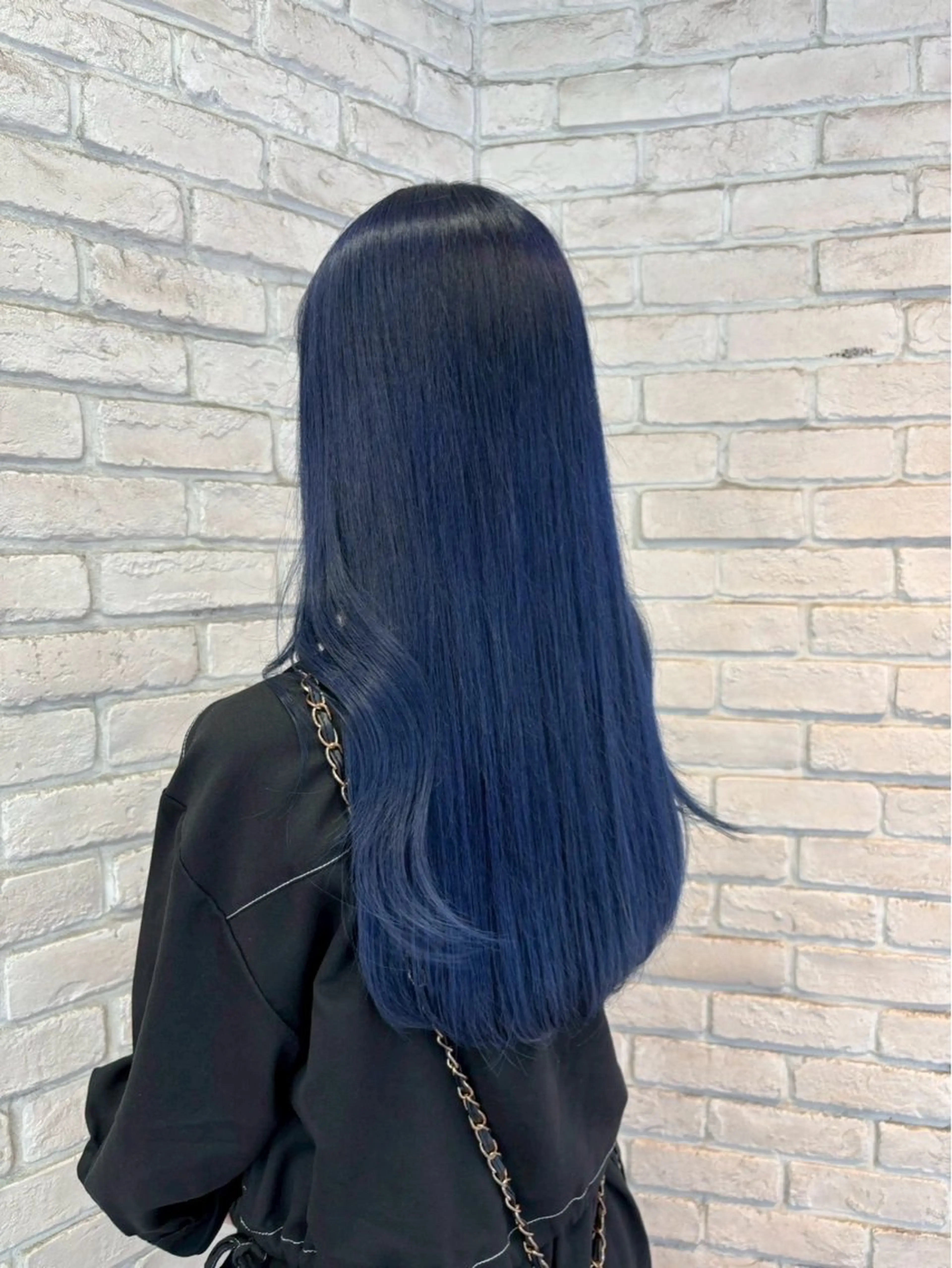 ロング ヘアカラー トリートメント 横浜美容師☆彡カラー 💖エクステ💟のヘアスタイル