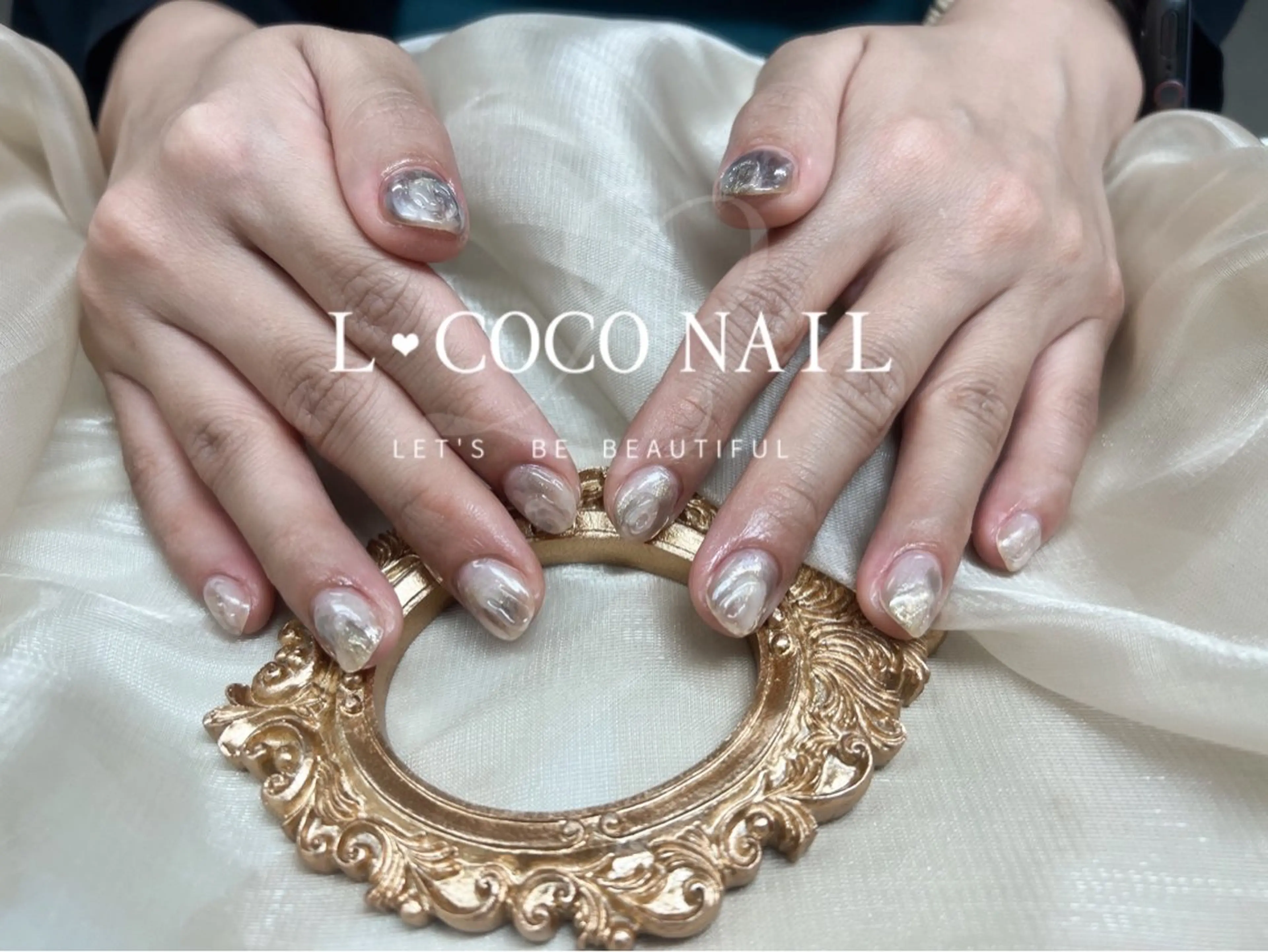 ネイル ニュアンスネイル L·COCO Nail所属・L♡ COCO nailのネイルデザイン