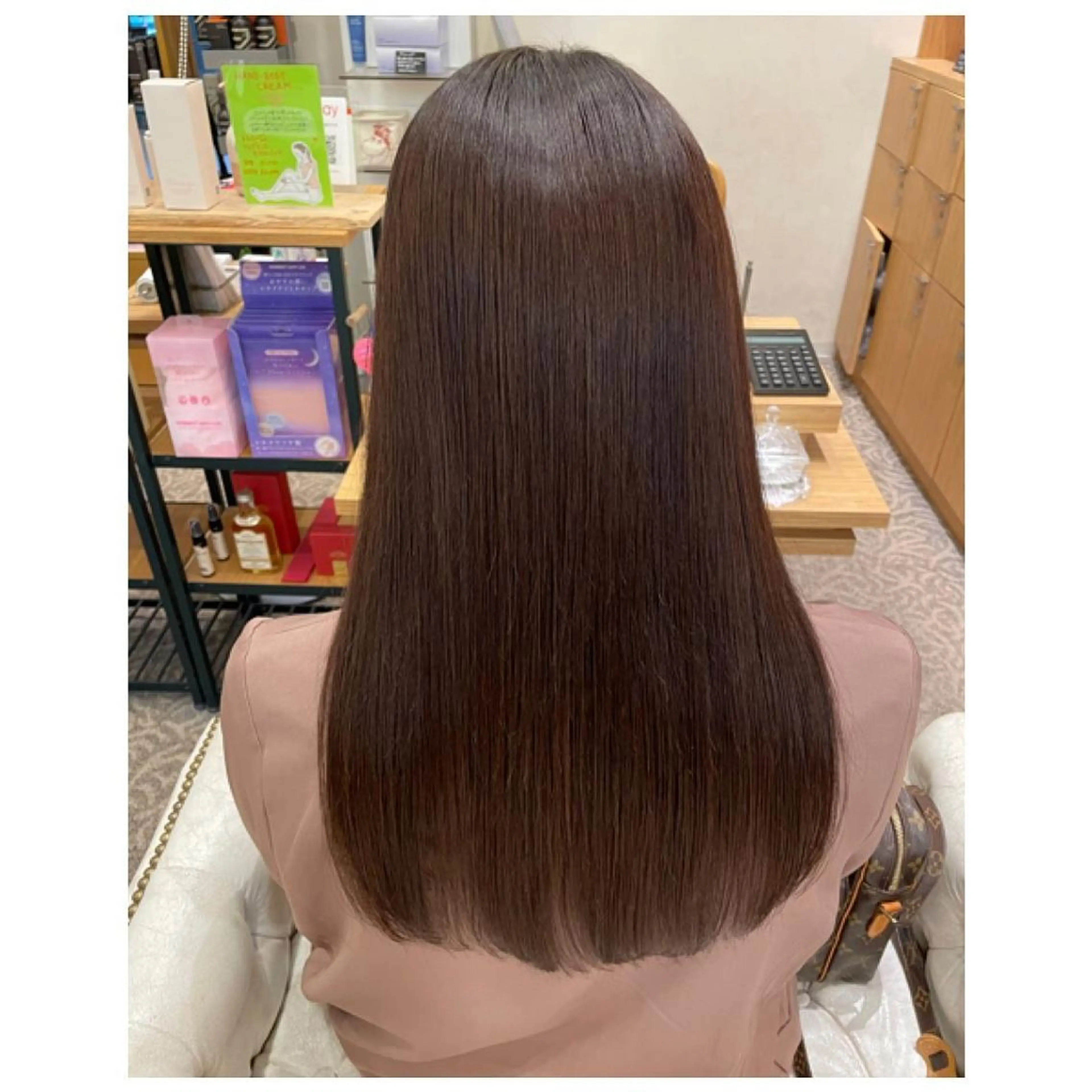 ロング ショートボブ ボブ 外国人風カラー 縮毛矯正 トリートメント レイヤー・波巻き RYOSUKEのヘアスタイル