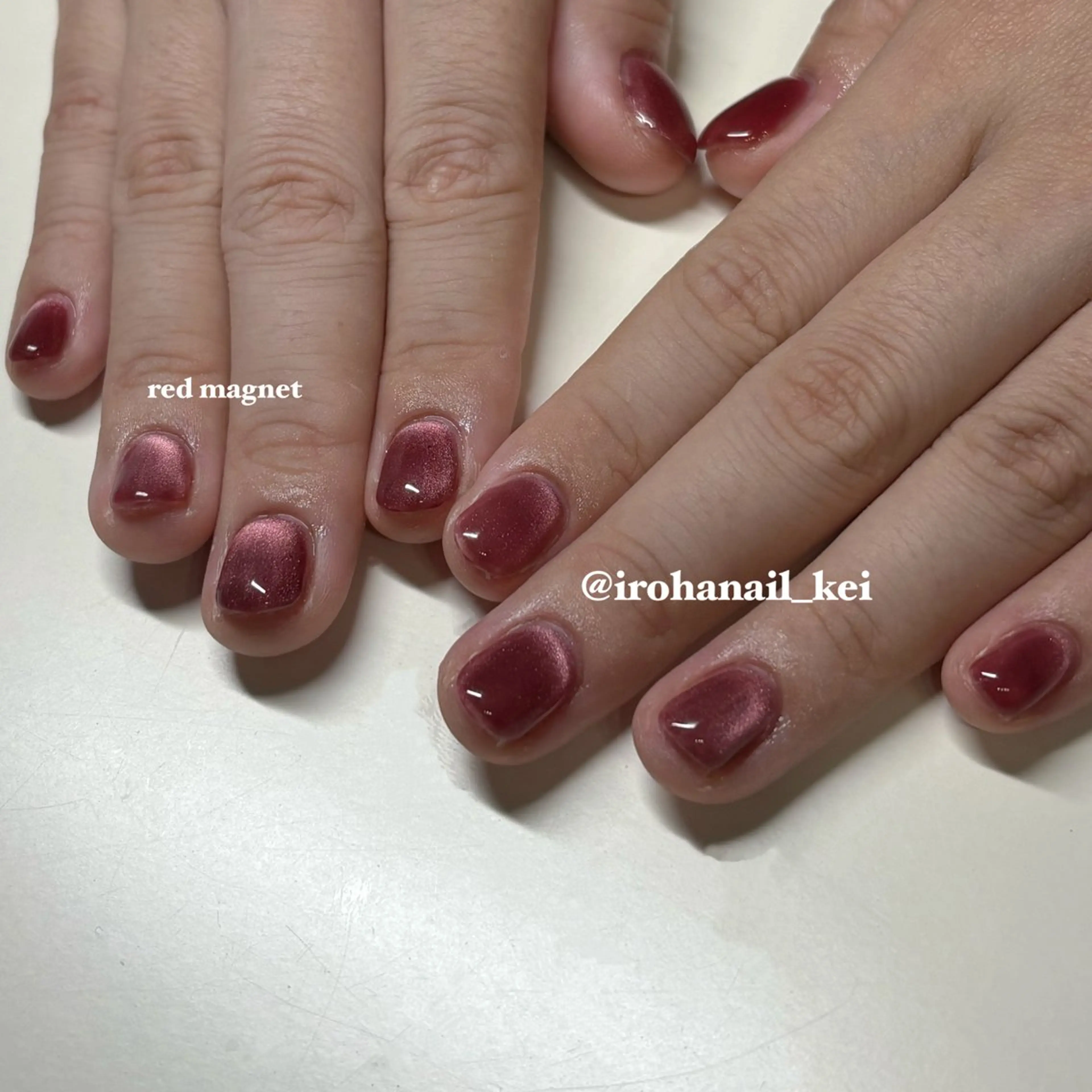 ネイル マグネットネイル IROHA NAIL_kei🐶のネイルデザイン