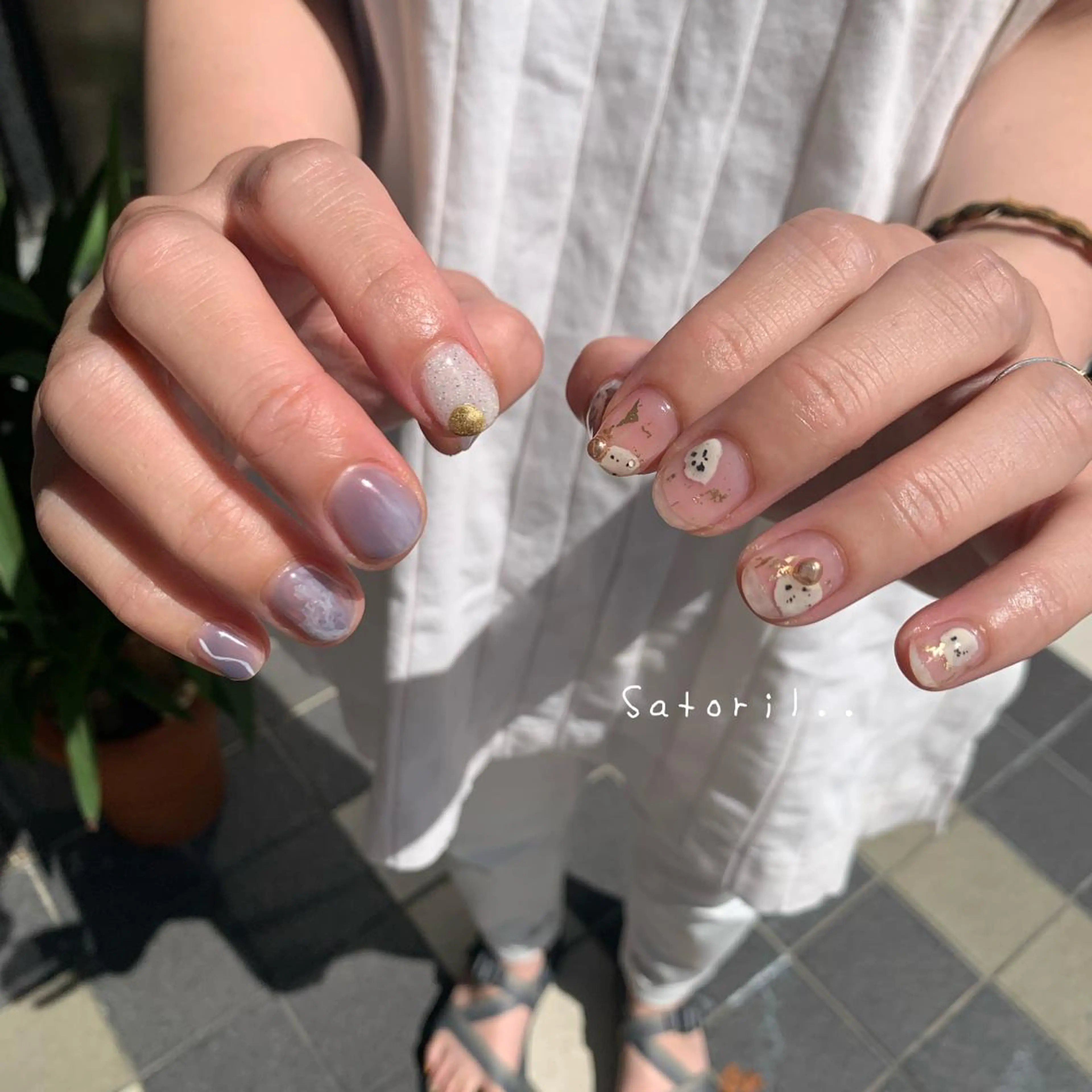 ネイル ハンドネイル Satoril..nail room所属・satoril.. nail roomのネイルデザイン