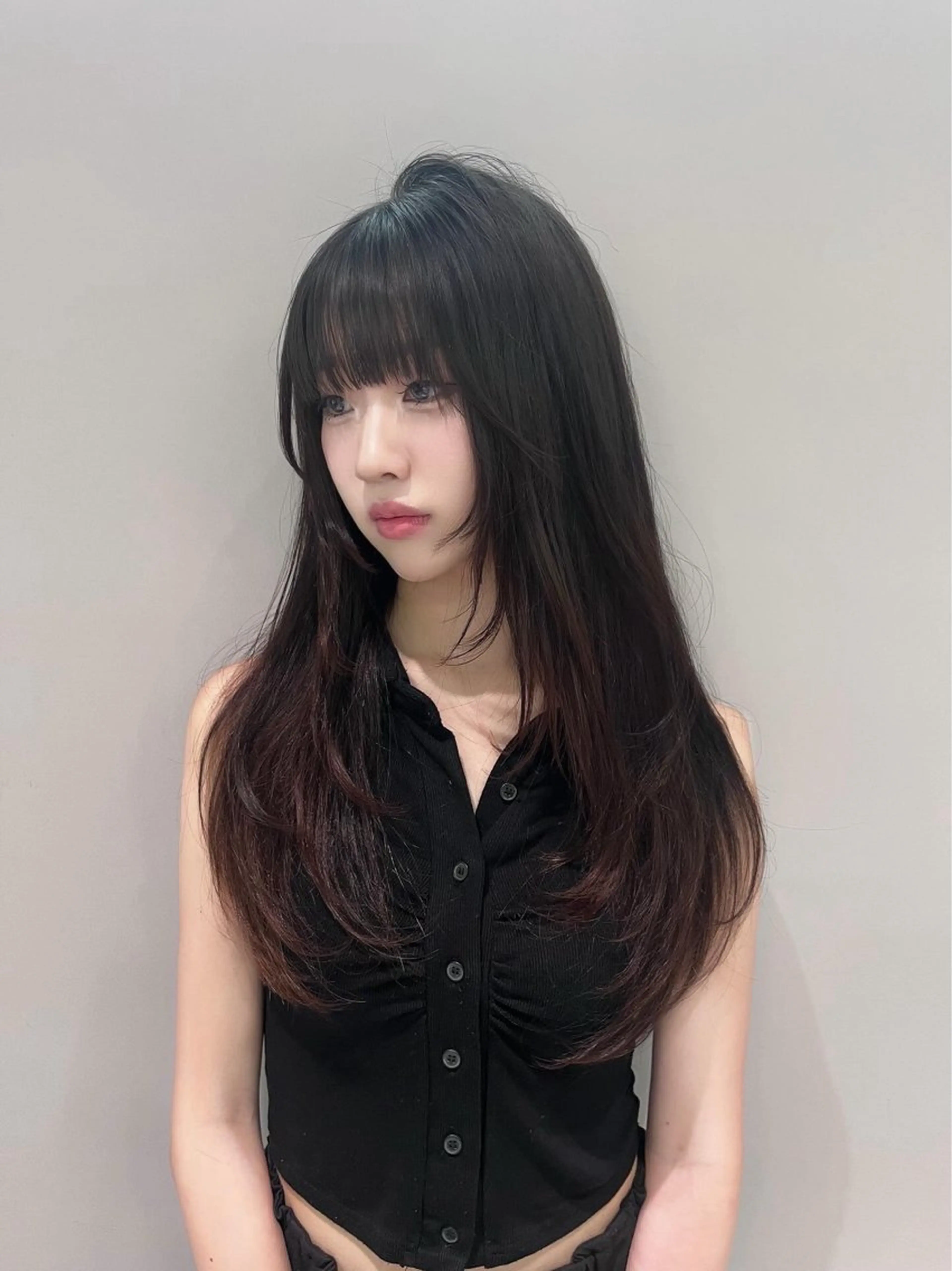 ロング レイヤーカット chii /xenaのヘアスタイル