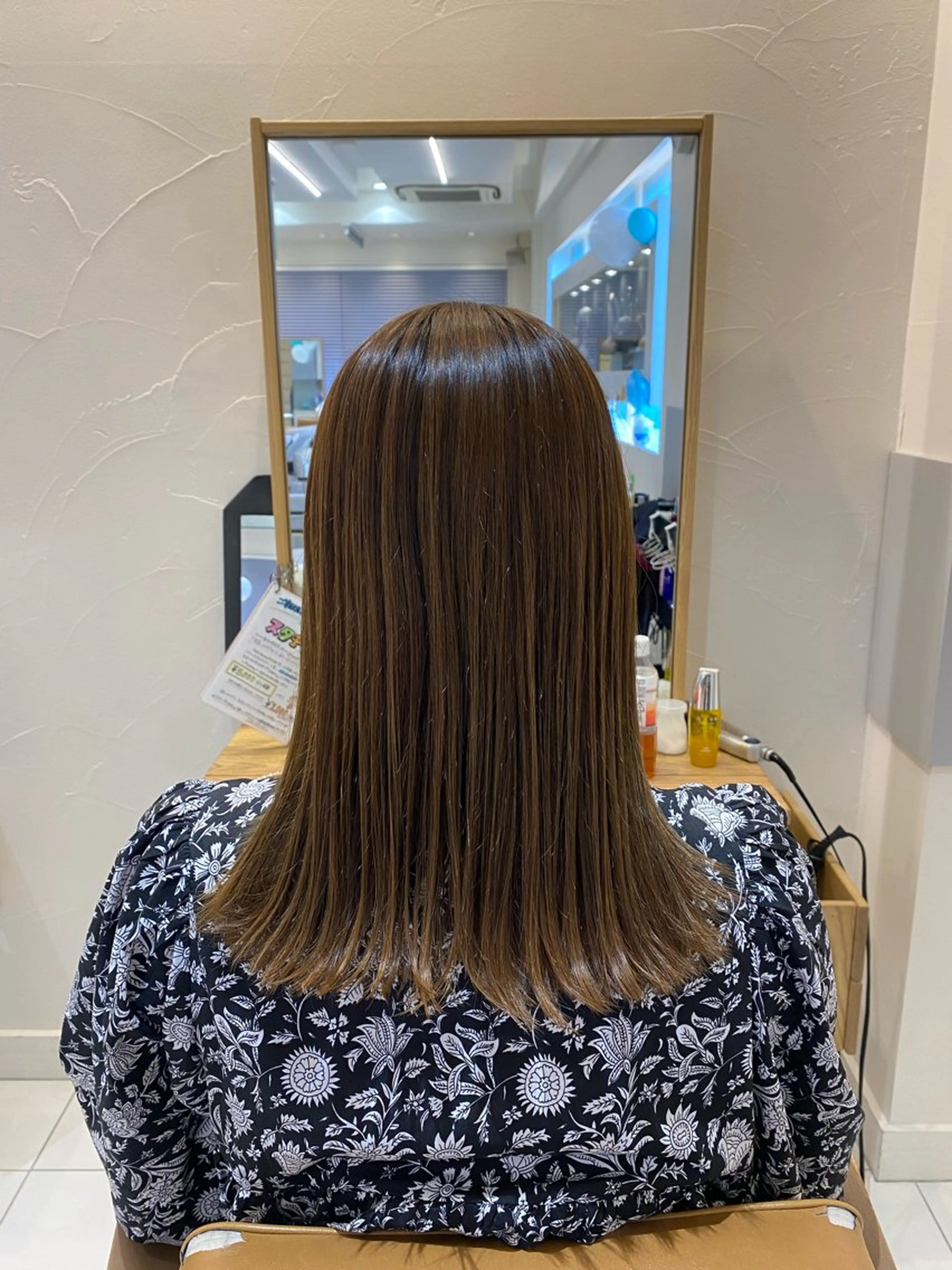 ミディアム 🌟艶カラー/パーマ まりん🌟のヘアスタイル