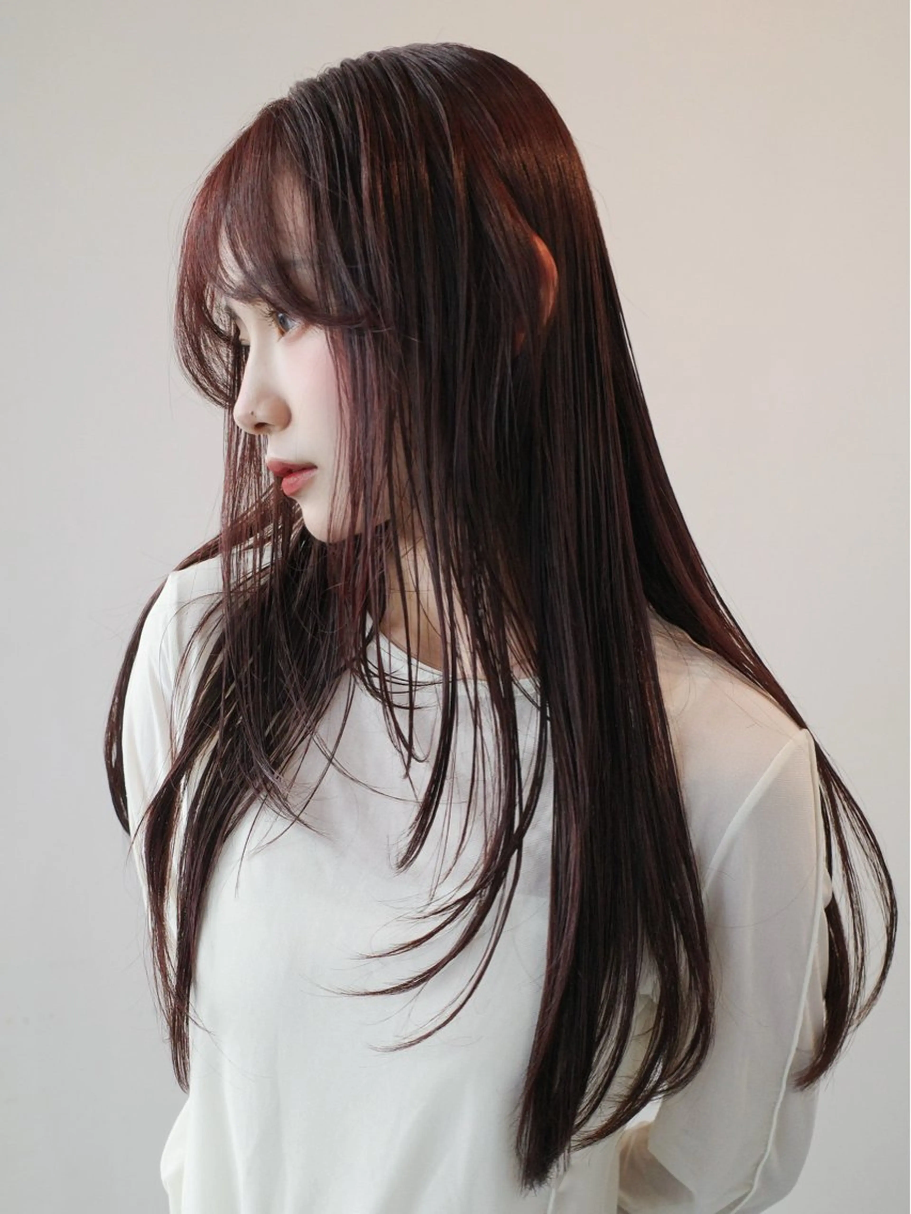 ロング カラー ヘアカラー トリートメント ボブ/ダブルカラー 【渋谷】唐仁原 抄語のヘアスタイル