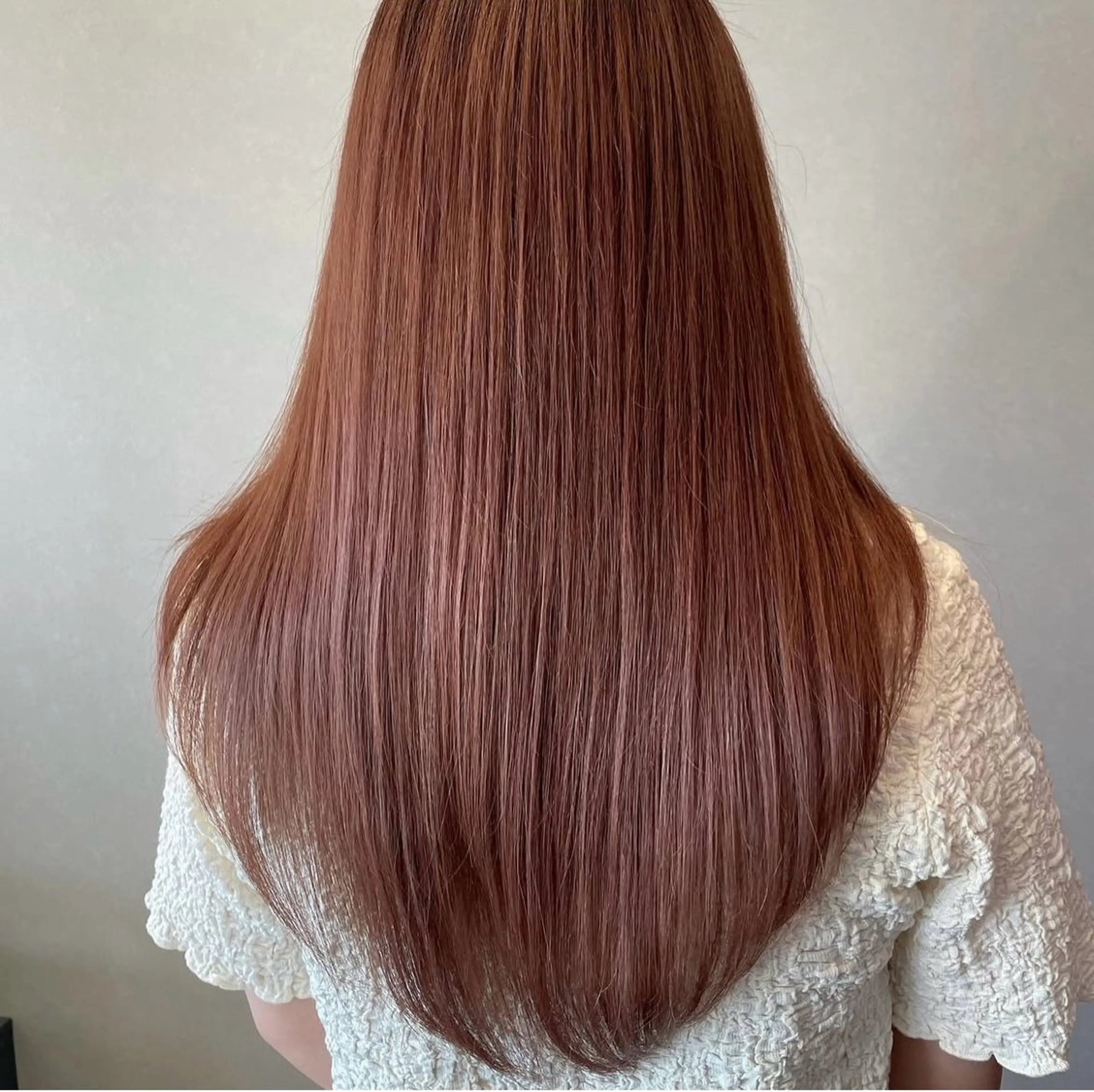 ロング カラー ピンクカラー レッドカラー Maison maman所属・🐻メゾンマモン KOKOROのヘアスタイル