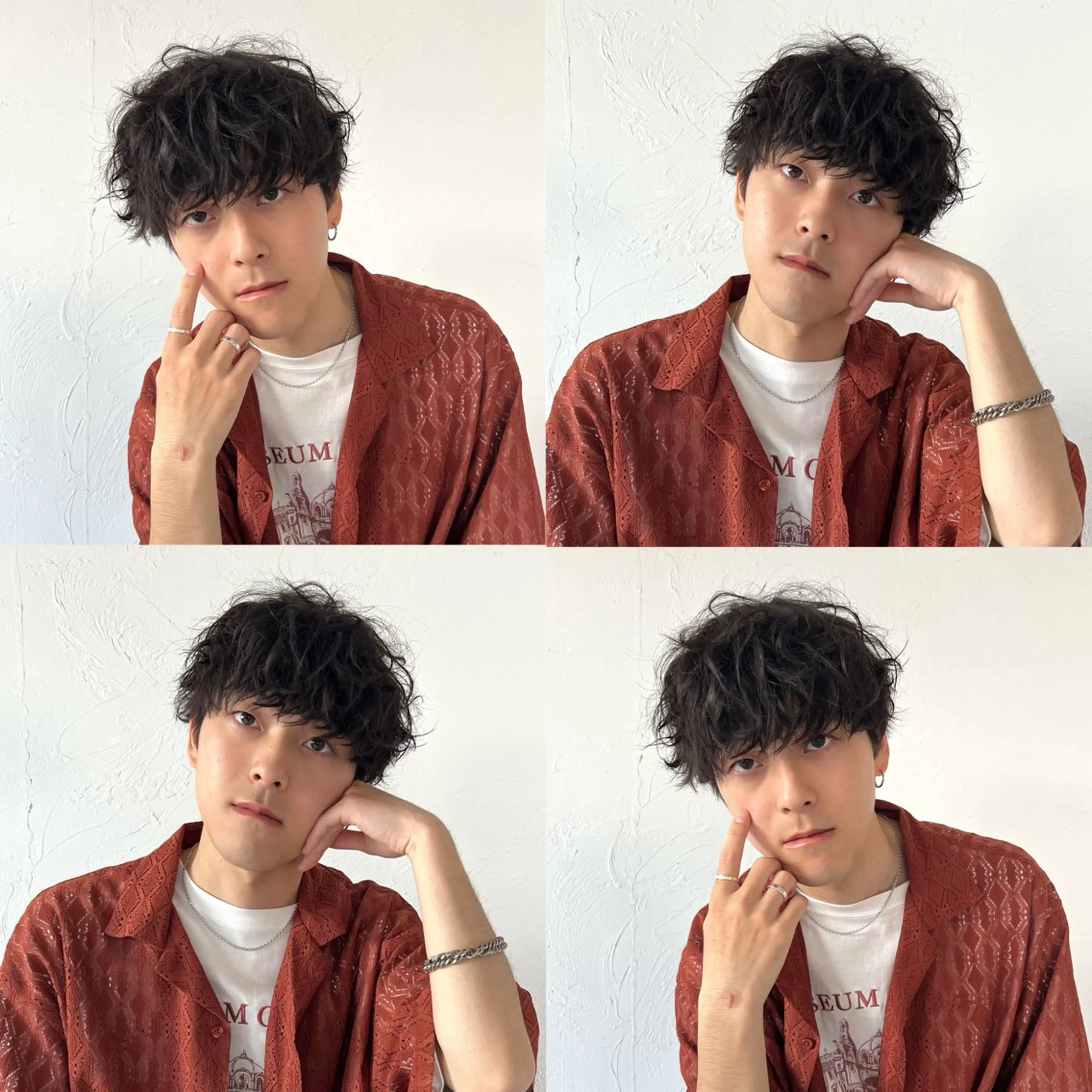 パーマ メンズ マッシュ メンズパーマ メンズツイストパーマ ツイストスパイラルパーマ 波巻きパーマ ツイストスパイラル/ メンズパーマ/ハルキのヘアスタイル
