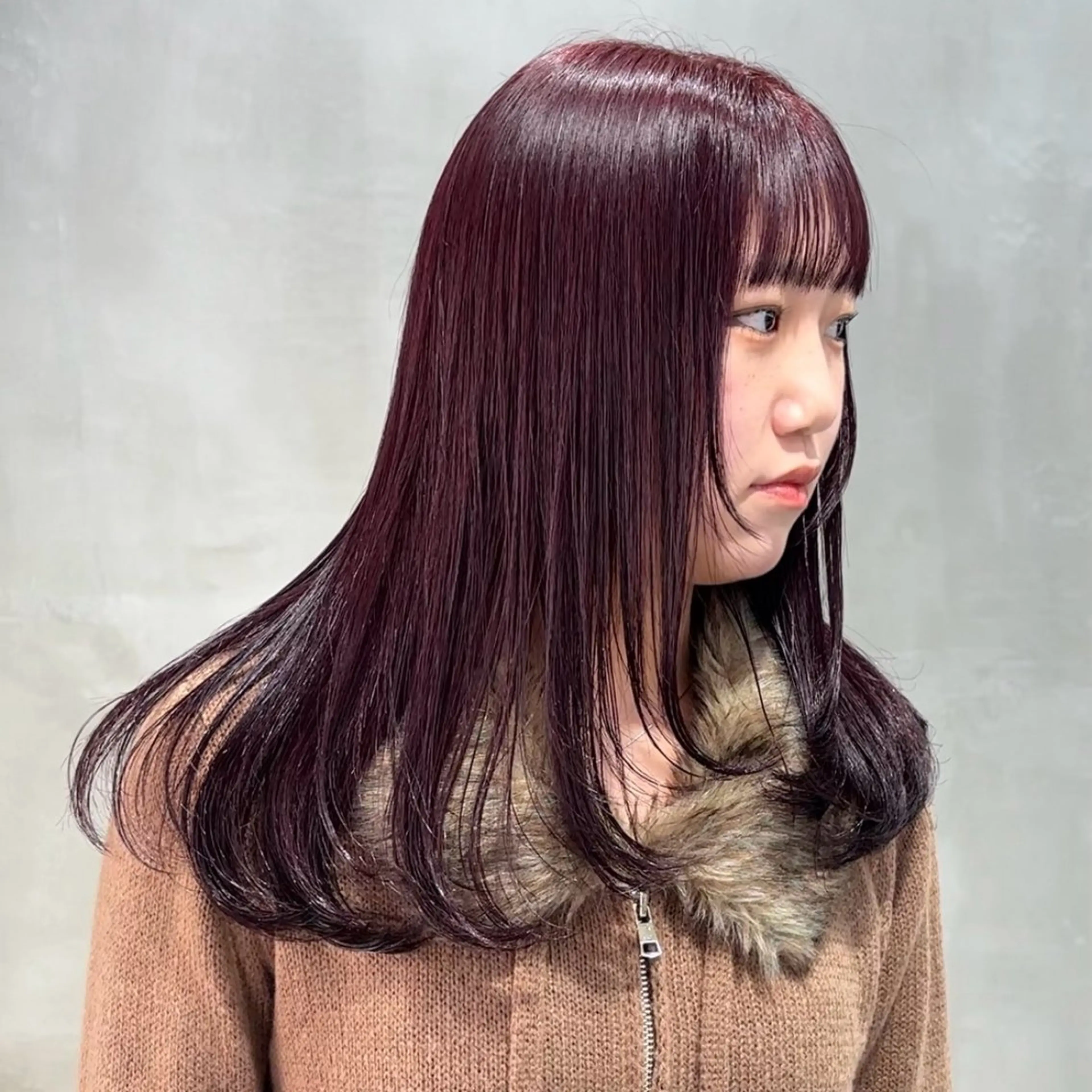 ミディアム カラー ヘアカラー The Path ARENのヘアスタイル