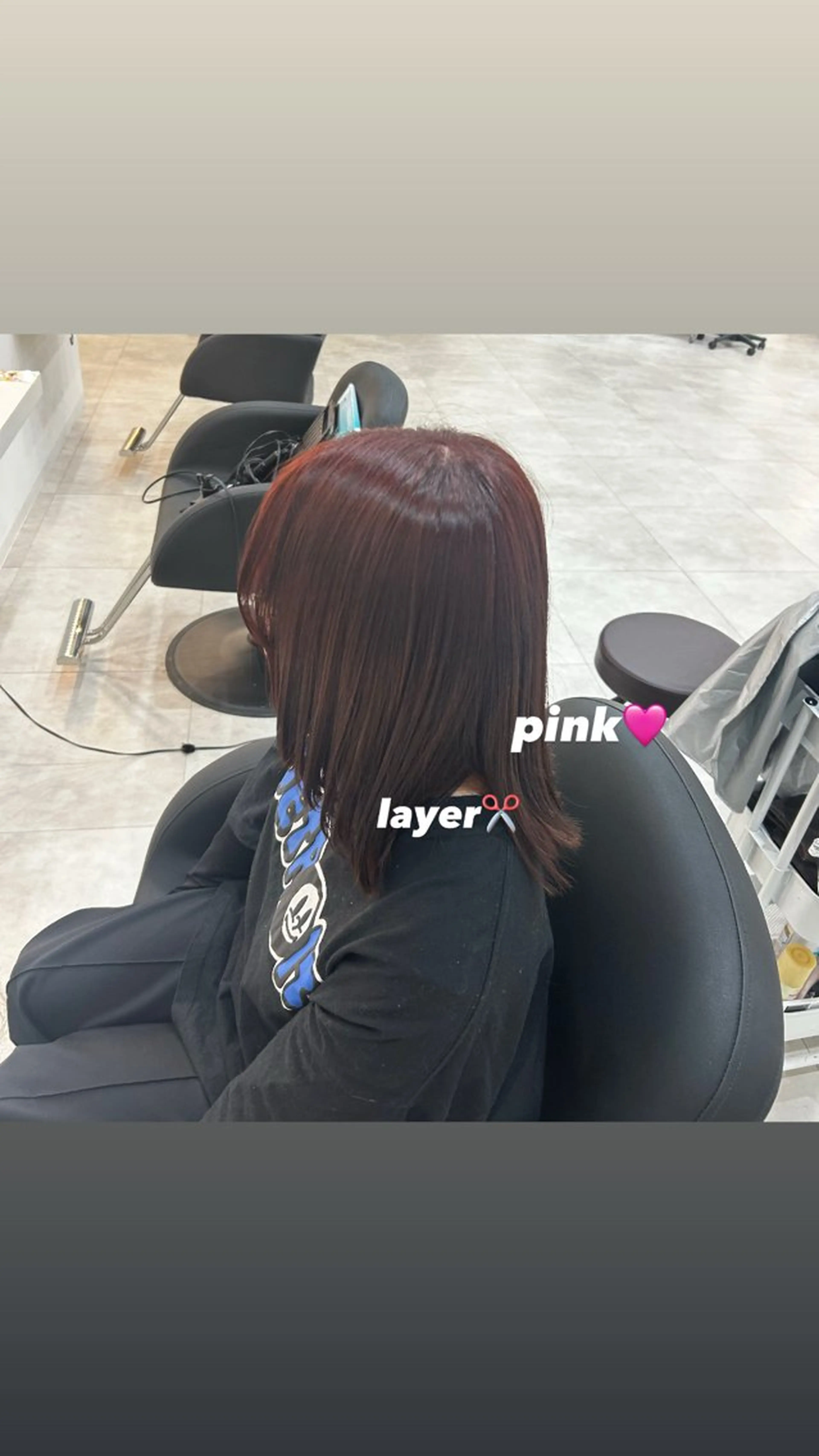 ミディアム カラー 落合心菜 /釧路美容室のヘアスタイル