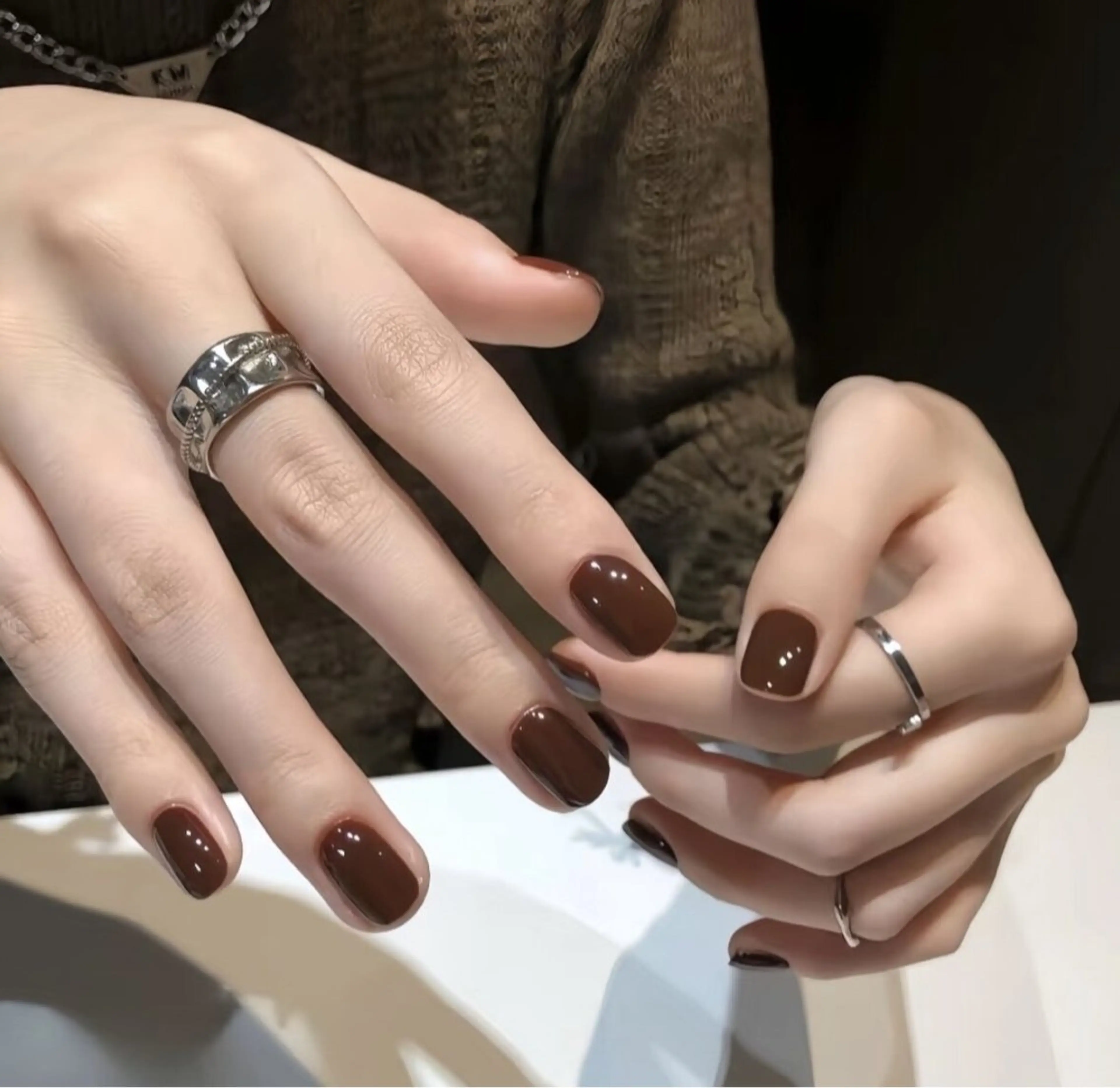 ②HAND🦋【JR新人】［オフ込み］ワンカラーorラメグラデーションの写真