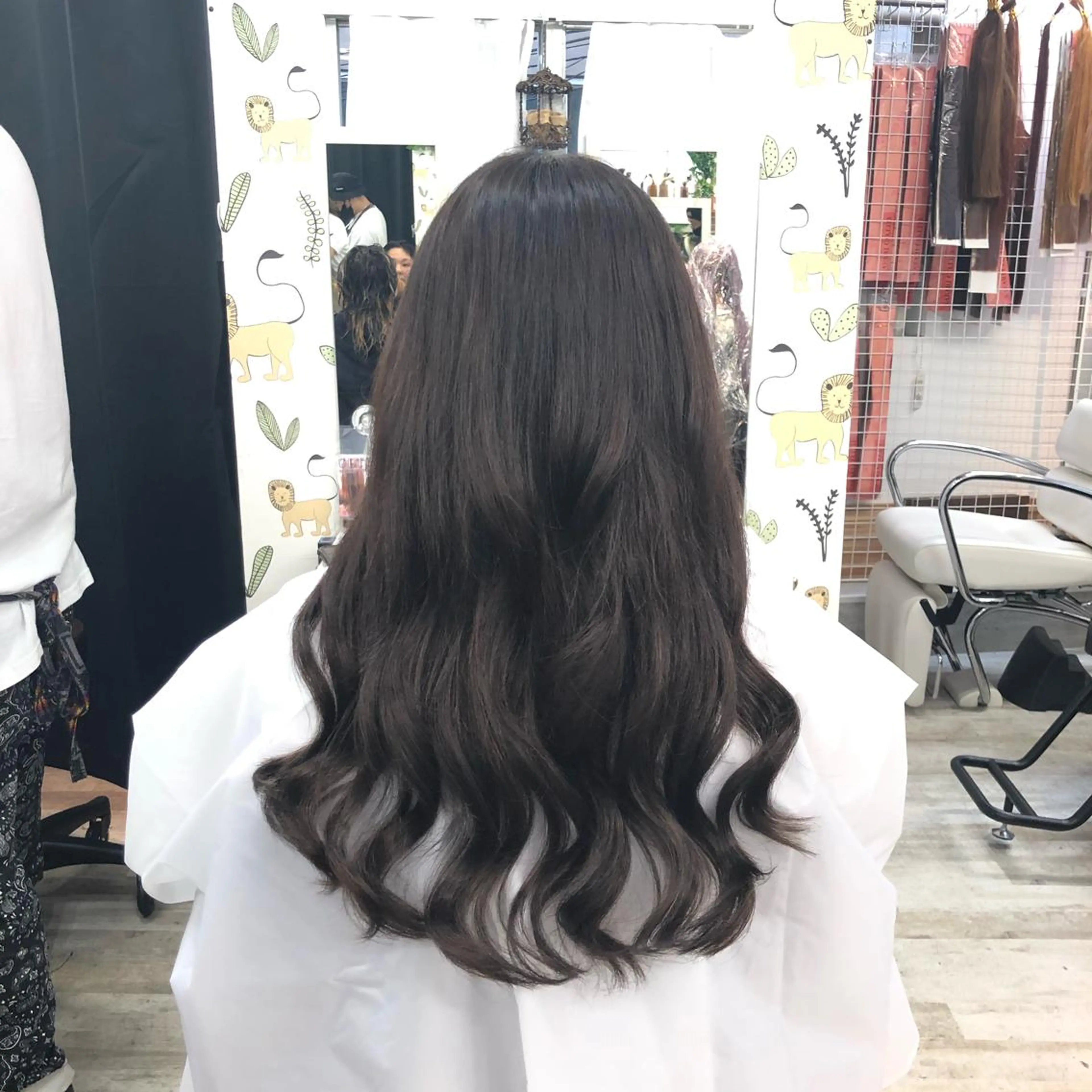 ロング カラー ヘアアレンジ 編み込みエクステ シールエクステ エクステ カット ヘアカラー トリートメント エクステ リピート指名no.1 /ruiのヘアスタイル