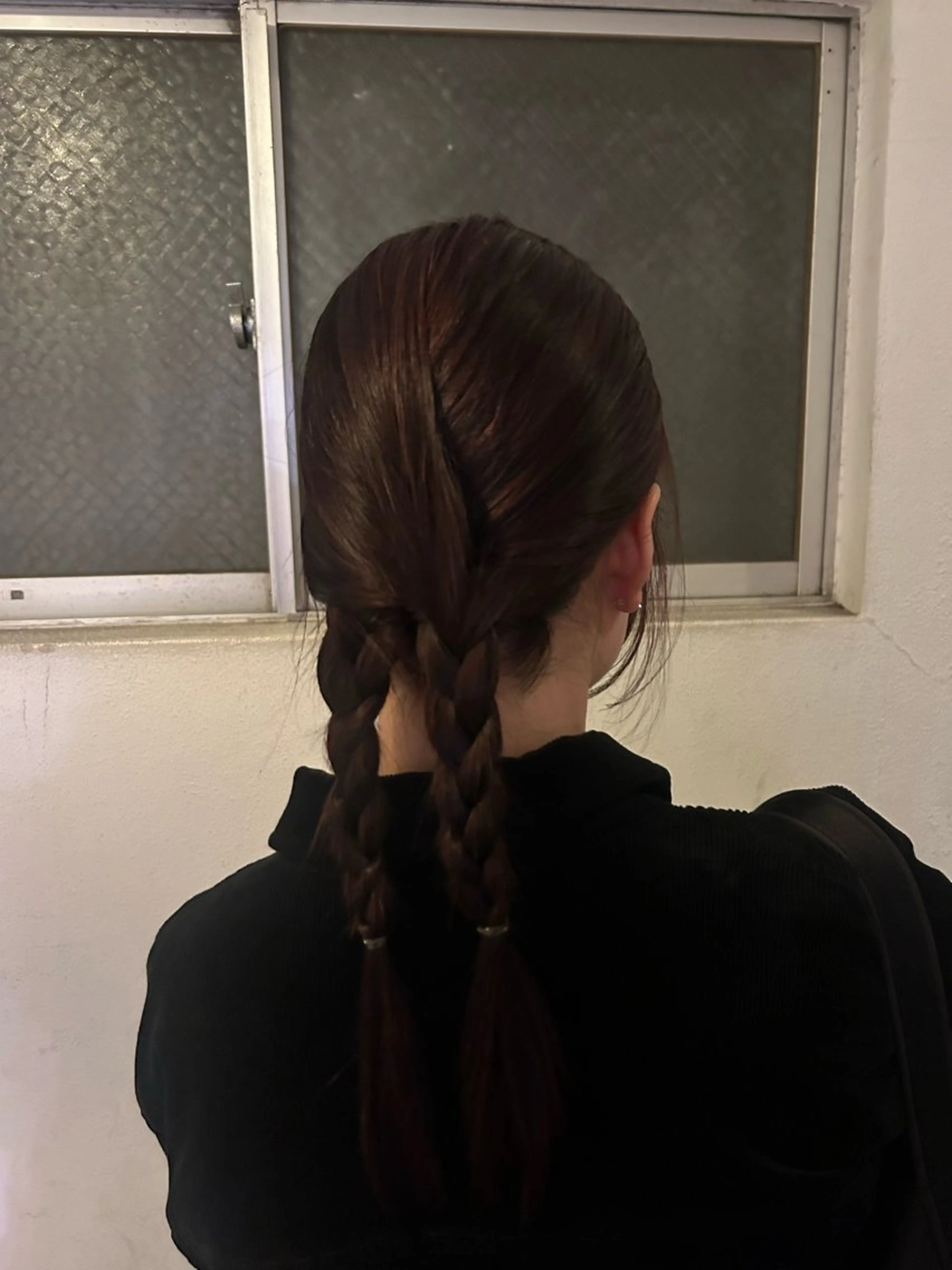 セミロング カラー 愛結 暖色カラー🎀🩰のヘアスタイル