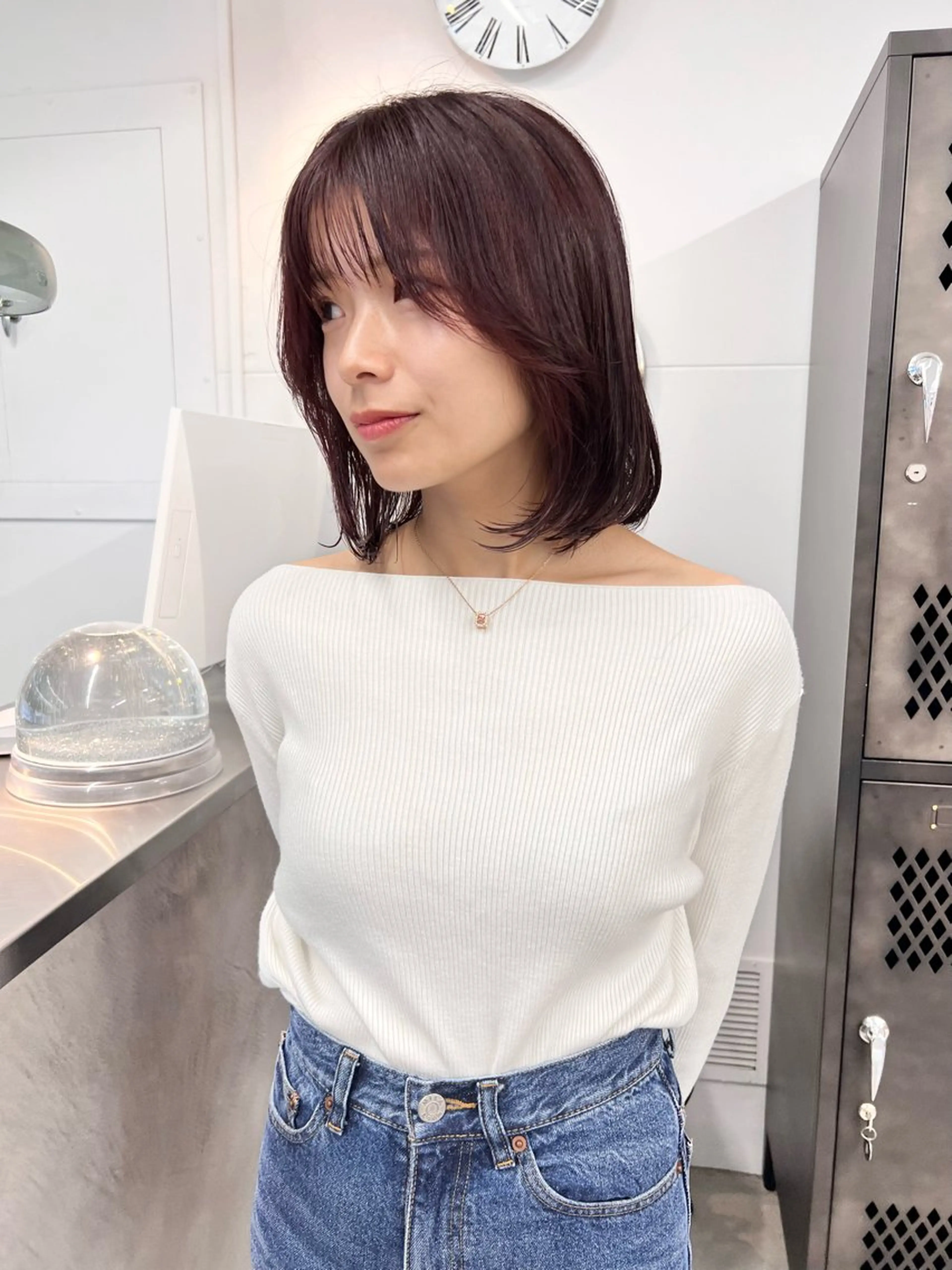 ショート カラー カット ヘアカラー トリートメント 樫原裕二 /柔らかいカラーのヘアスタイル