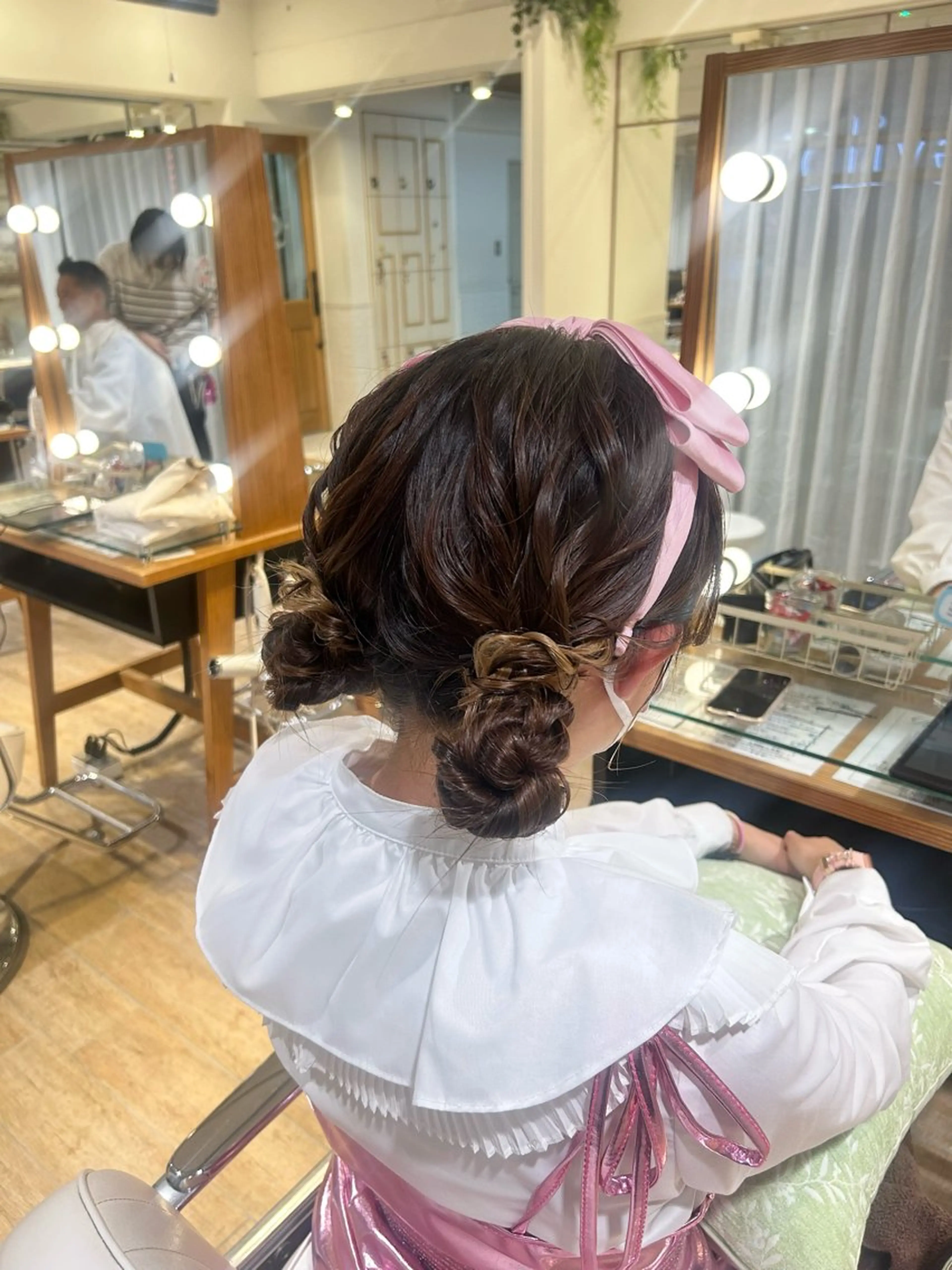 ヘアアレンジ 優希 ／カットモデル募集中のヘアスタイル