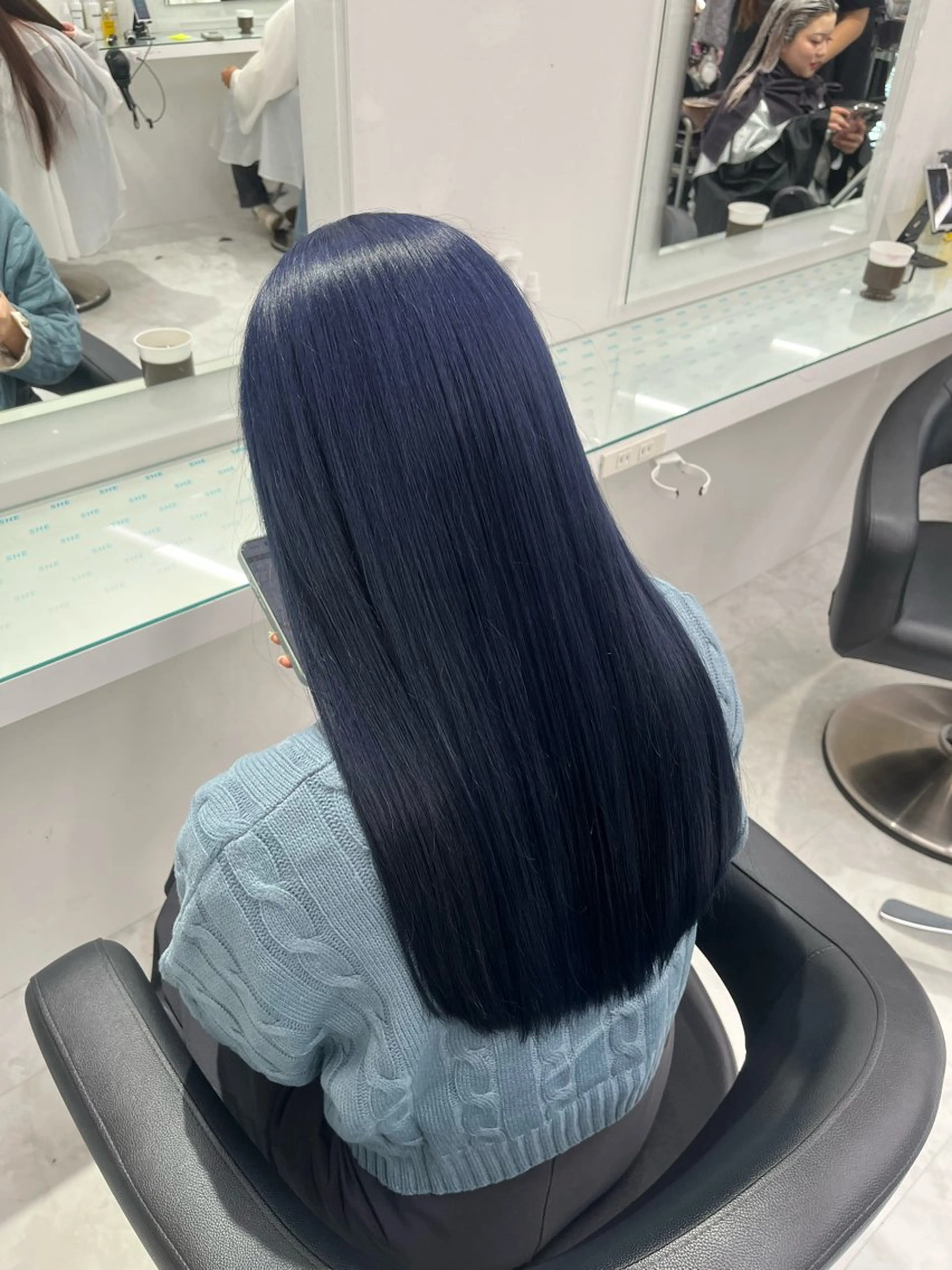 ロング ヘアカラー ハイトーン/デザイン 🦴ෆmaiෆ🦴のヘアスタイル