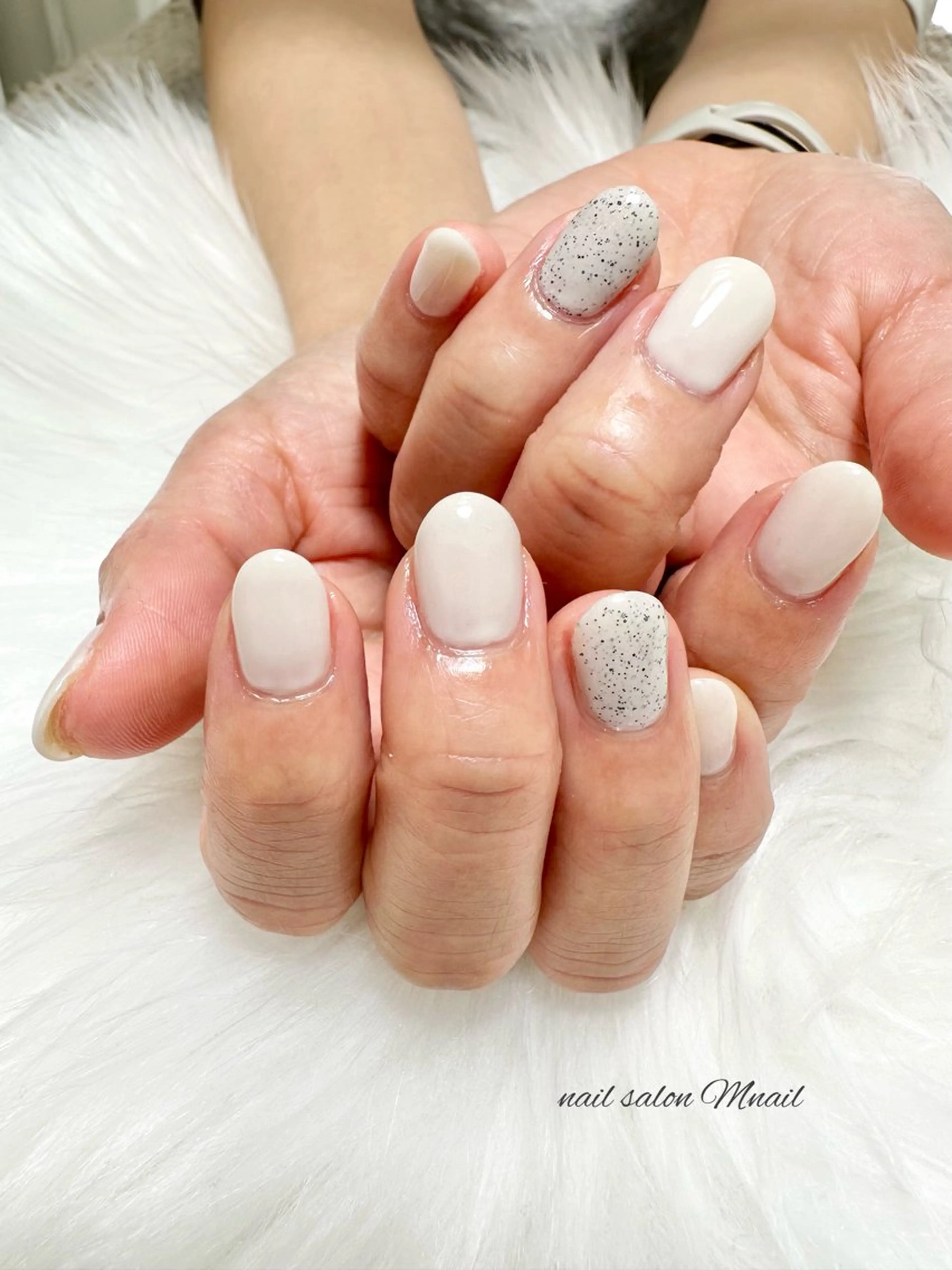 ネイル ワンカラーネイル ハンドネイル ハンドケア Mnail ちひろのネイルデザイン