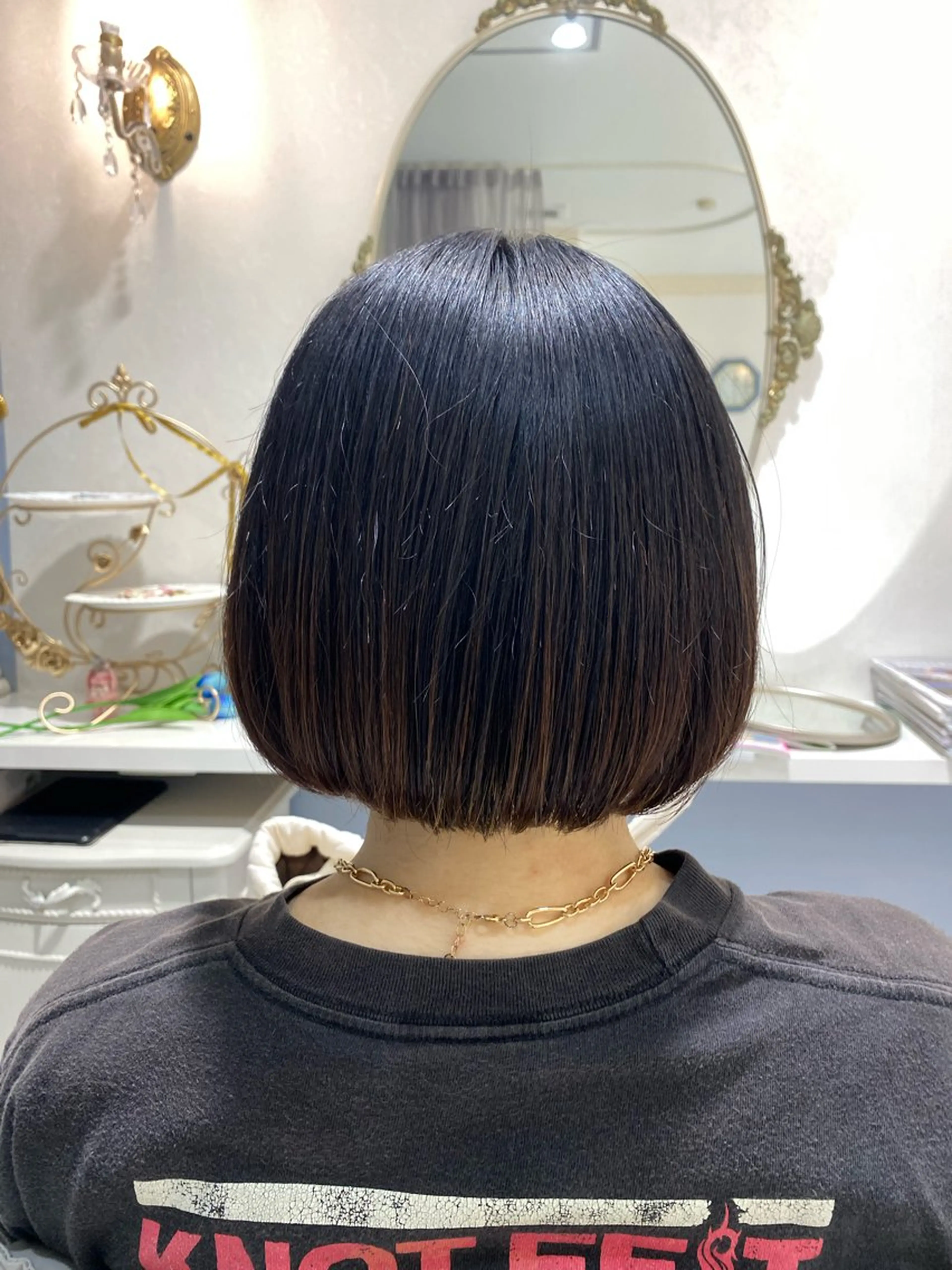ショート ボブ 顔周りカット ルミア所属・MASUMI ／LUMIAのヘアスタイル