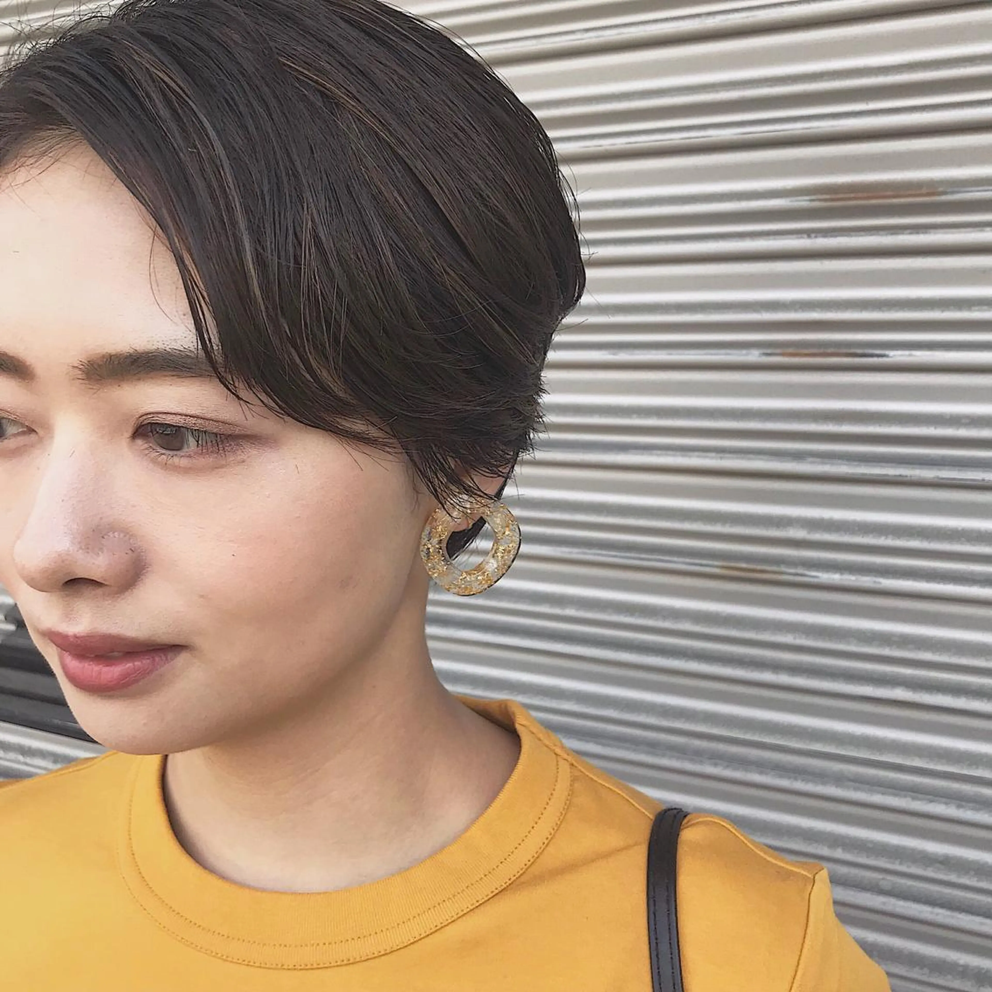 ショート カラー ヘアアレンジ マツエク・マツパ ハンサムショート ショートヘア カット ヘアカラー トリートメント Kawaguchi Arisaのヘアスタイル