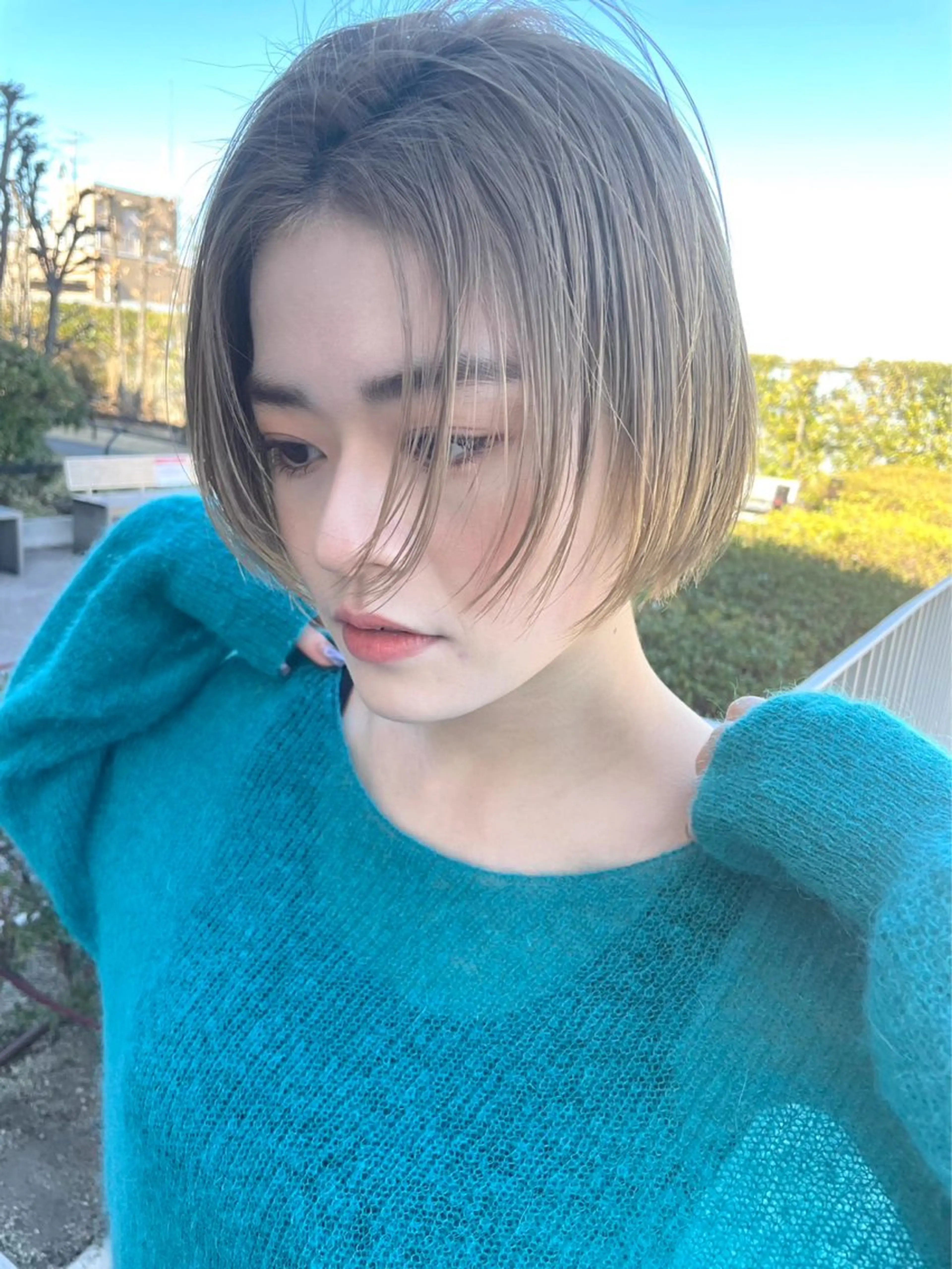 ショート カラー メンズ 🫧FEAT. ／Rikka 🫧のヘアスタイル