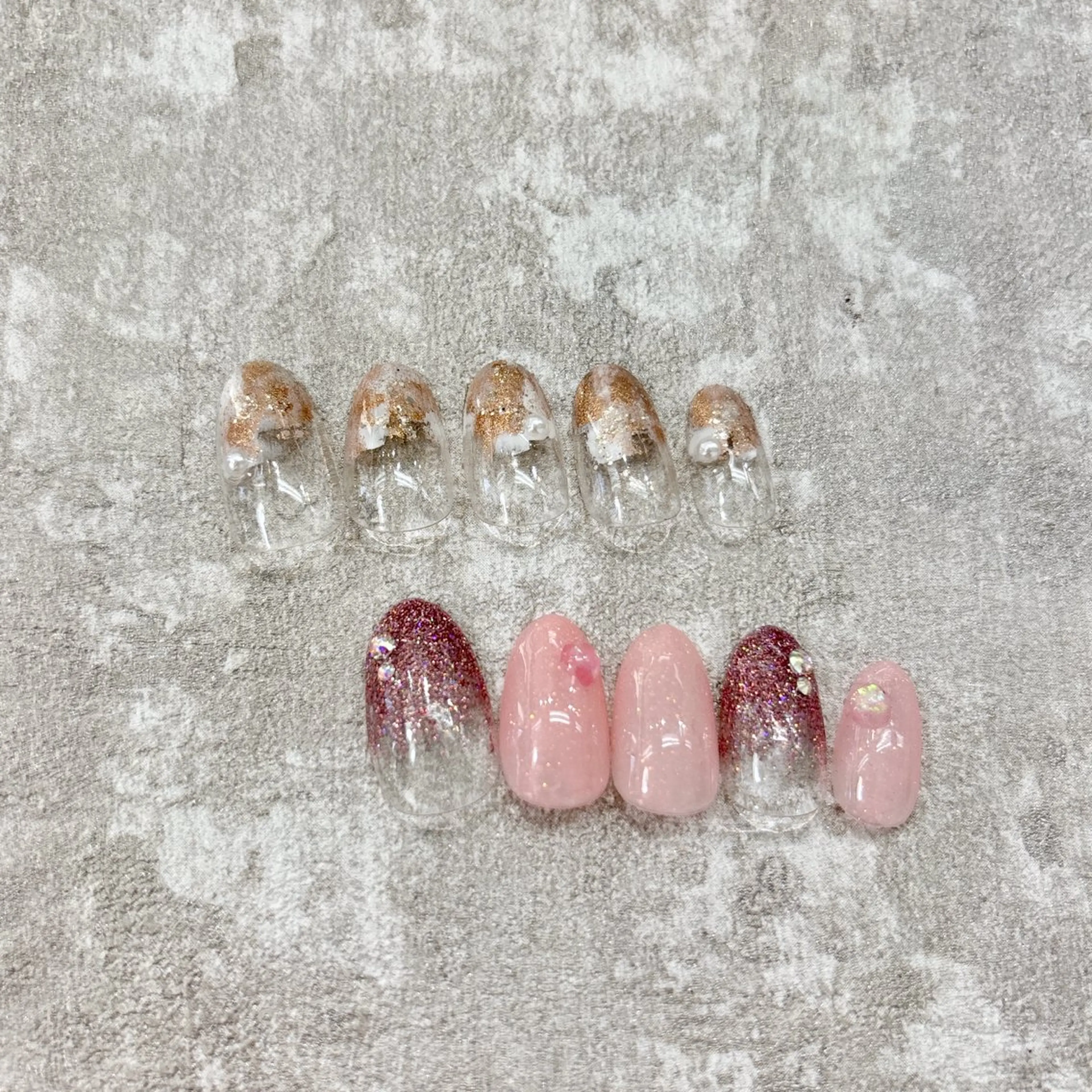 ネイル ハンドネイル 大島 玲奈のネイルデザイン