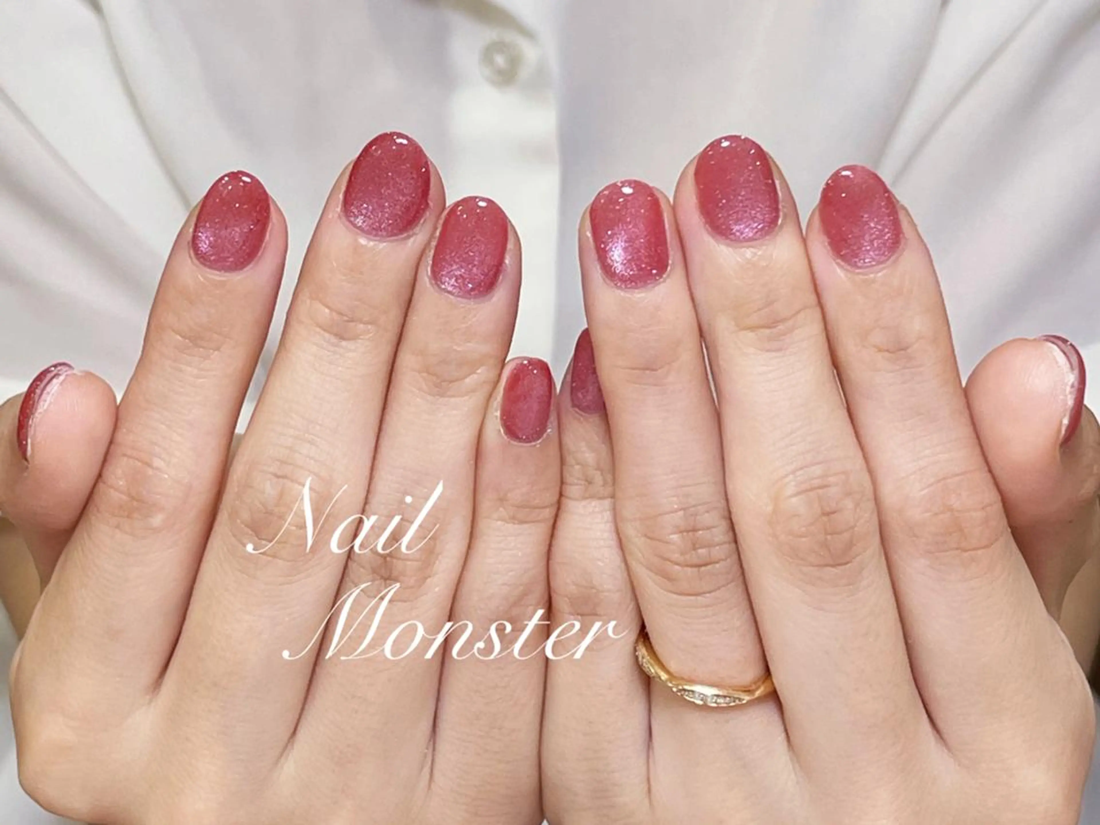 ショート 韓国風ヘア ショートヘア Nail Monsterのネイルデザイン