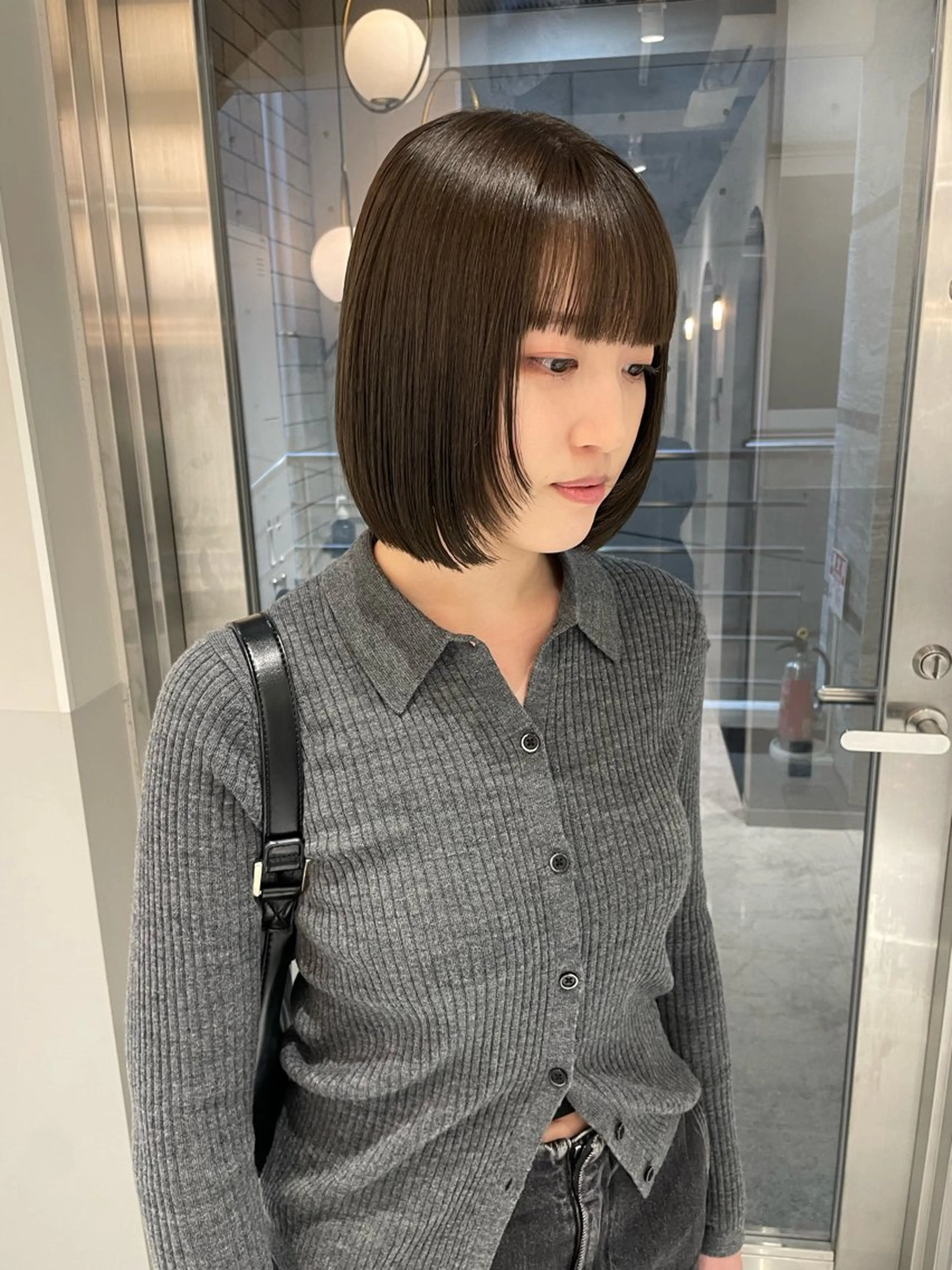 ショート カラー satsuki ito/暖色、パーマのヘアスタイル