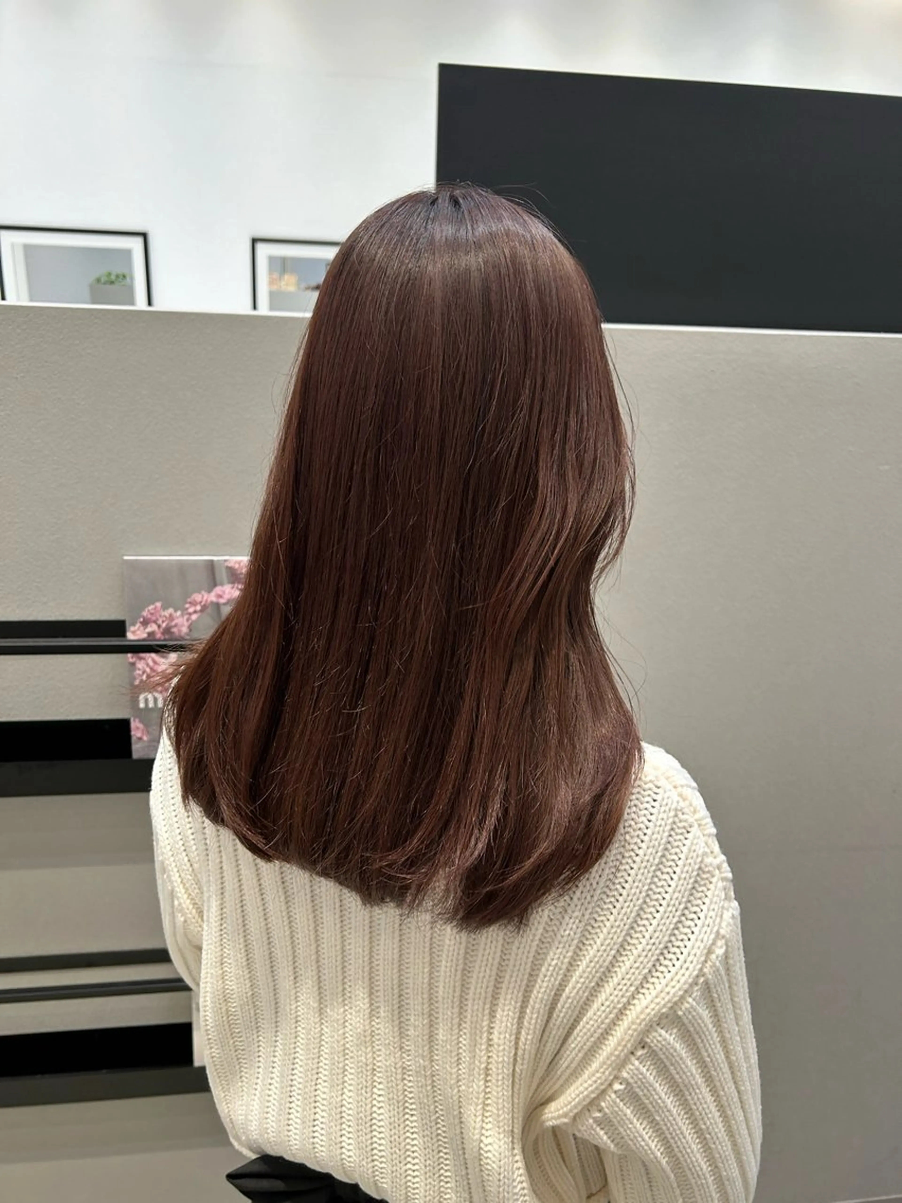 ロング カラー ブラウンカラー ラベンダーカラー ktwo☆ 暗艶髪☆姫野琳のヘアスタイル