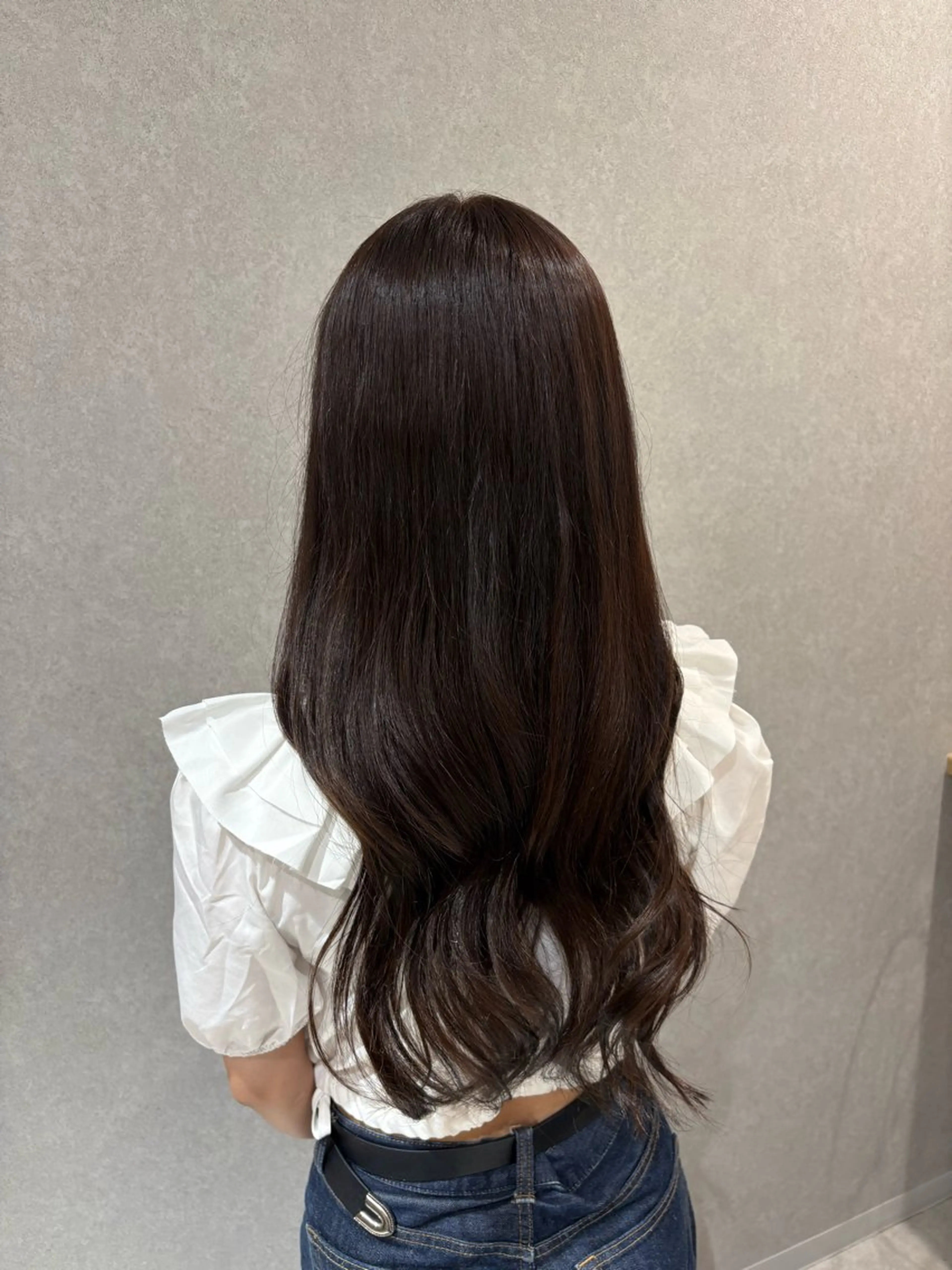 カラー ヘアカラー トリートメント any所属・こころ 🌿のヘアスタイル