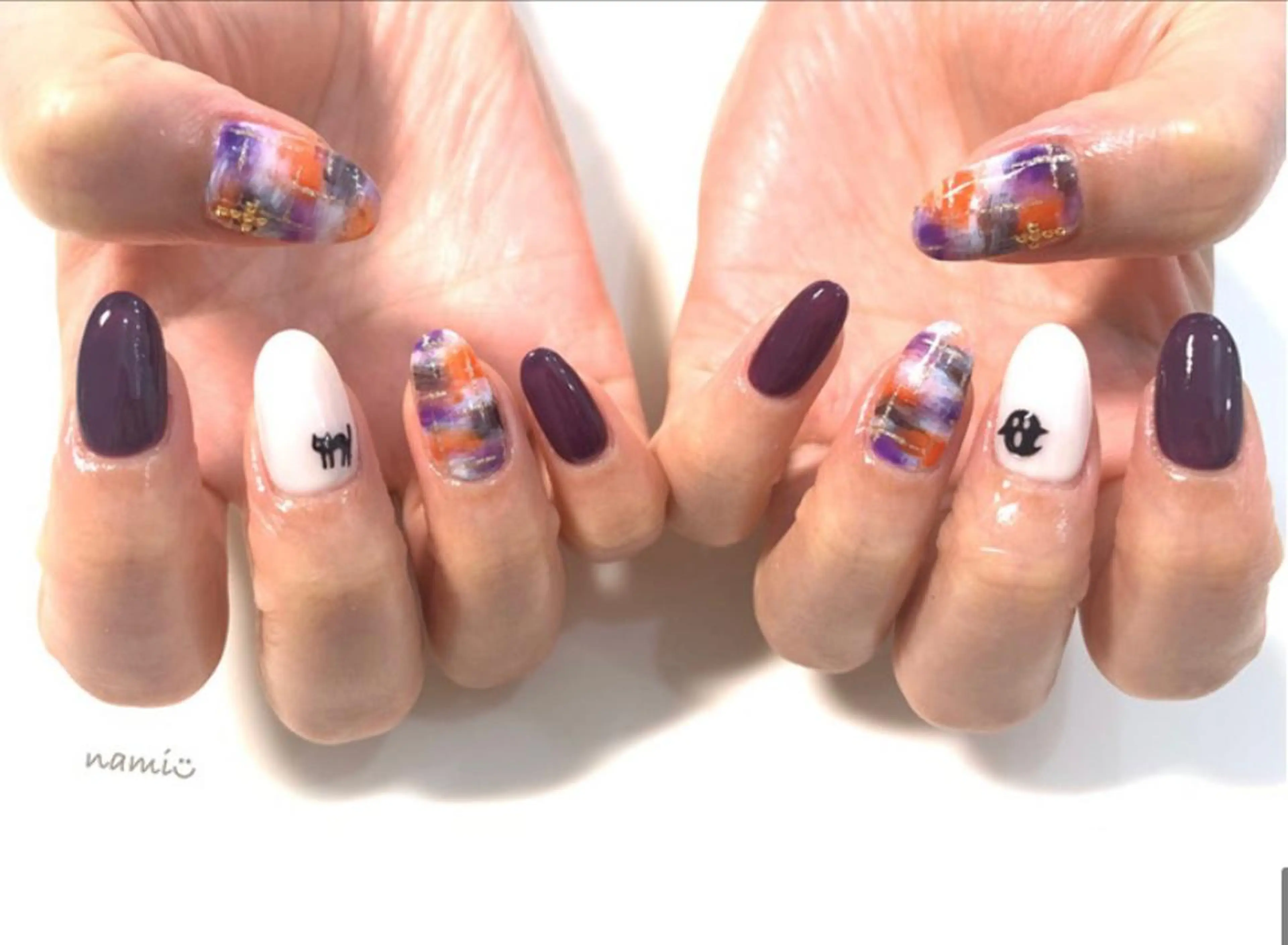 ネイル 持ち込み @.Freestyle 【フリースタイル】所属・根本 奈美のネイルデザイン