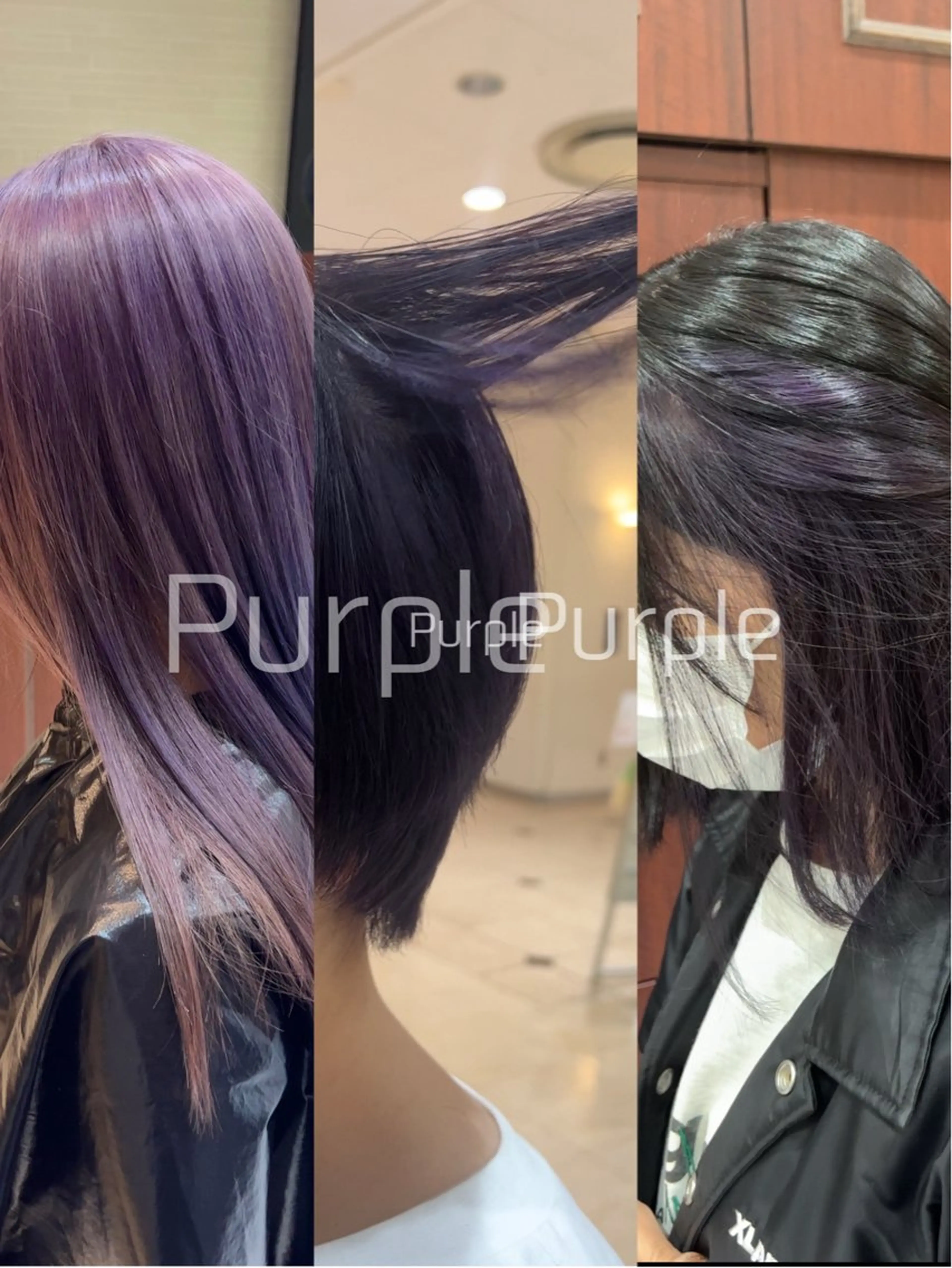 カラー あんどう ゆうかのヘアスタイル