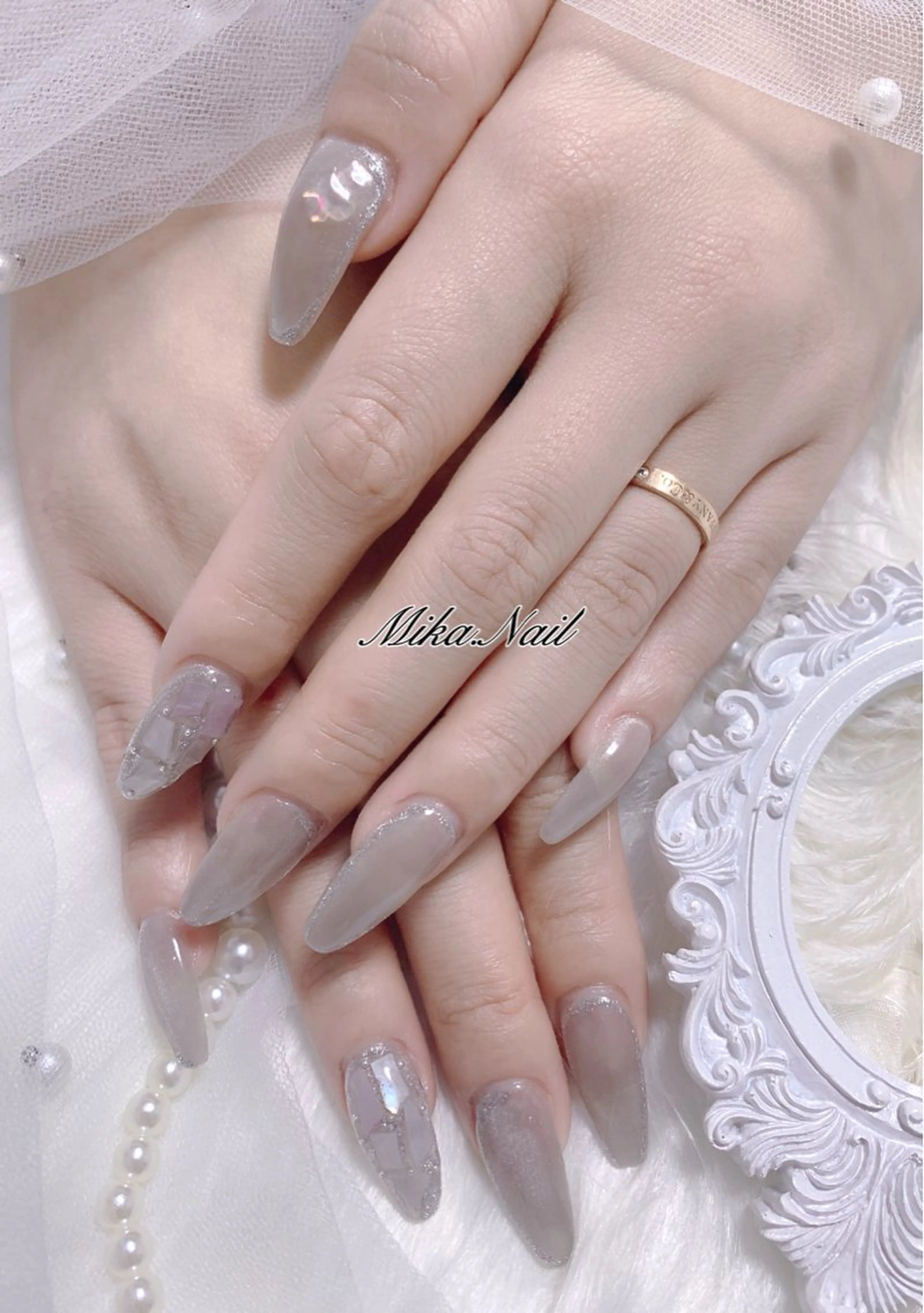 ネイル バレンタイン Mika Nailのネイルデザイン