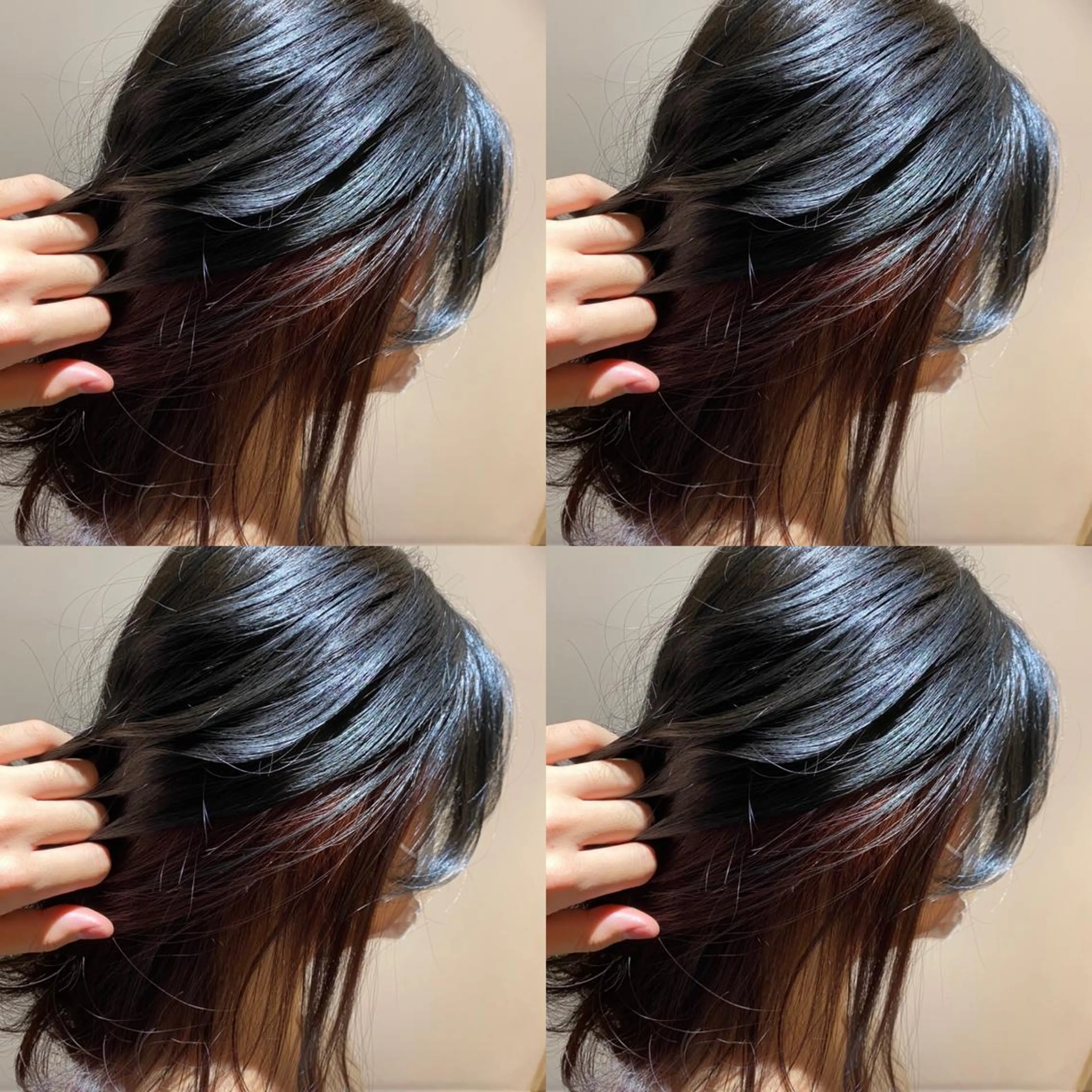 カラー ブリーチ インナーカラー ブリーチなしカラー カット ヘアカラー パーマ ご予約 宜しくお願いします！のヘアスタイル