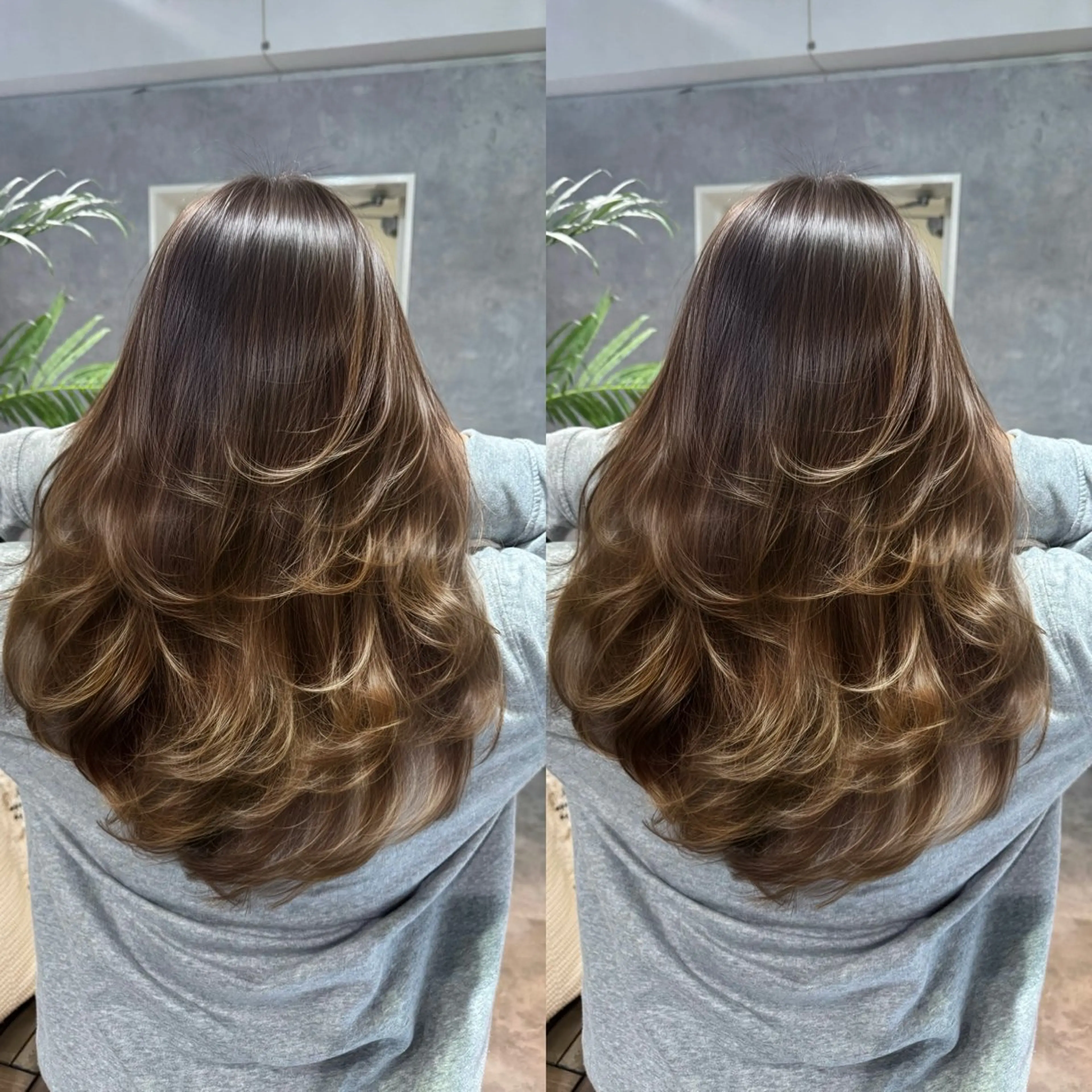 カット ヘアカラー トリートメント 💎レイヤーカット× 髪質改善💎後藤陸のヘアスタイル