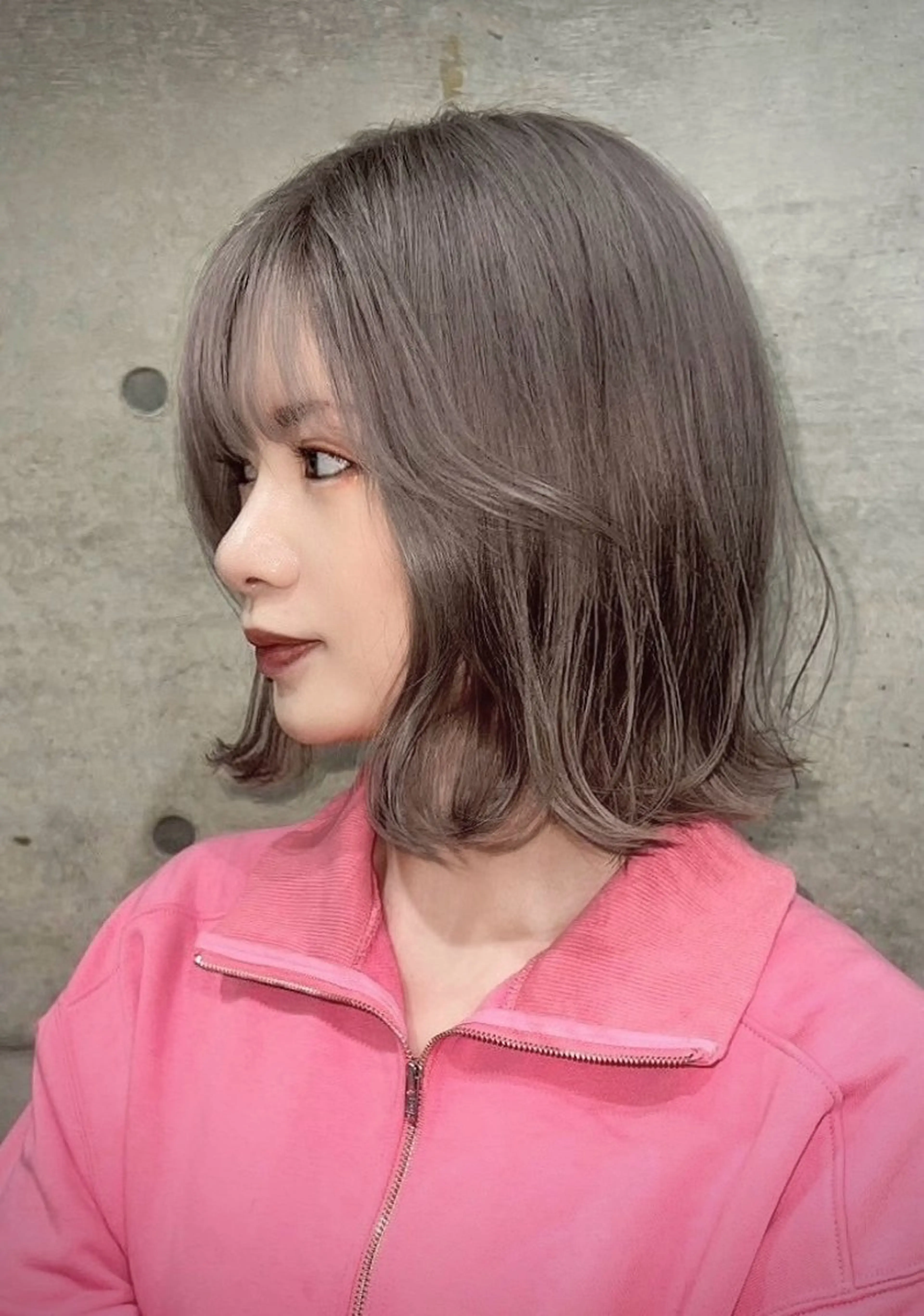 ミディアム カラー ブリーチ カット ヘアカラー 🎀ブリーチカラー/ ボブ/Reina🎀のヘアスタイル
