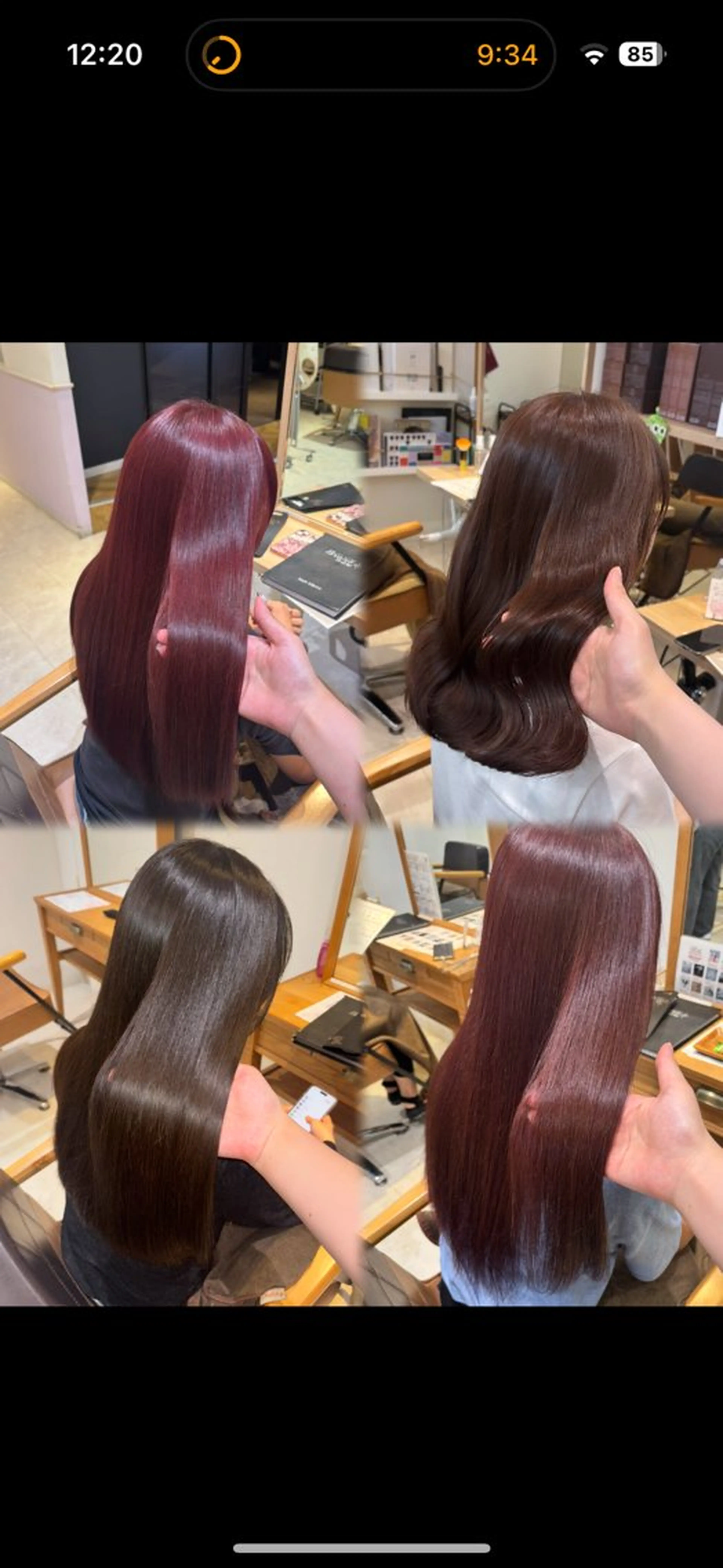 セミロング カット ヘアカラー 北田 みのりのマツエク・マツパデザイン