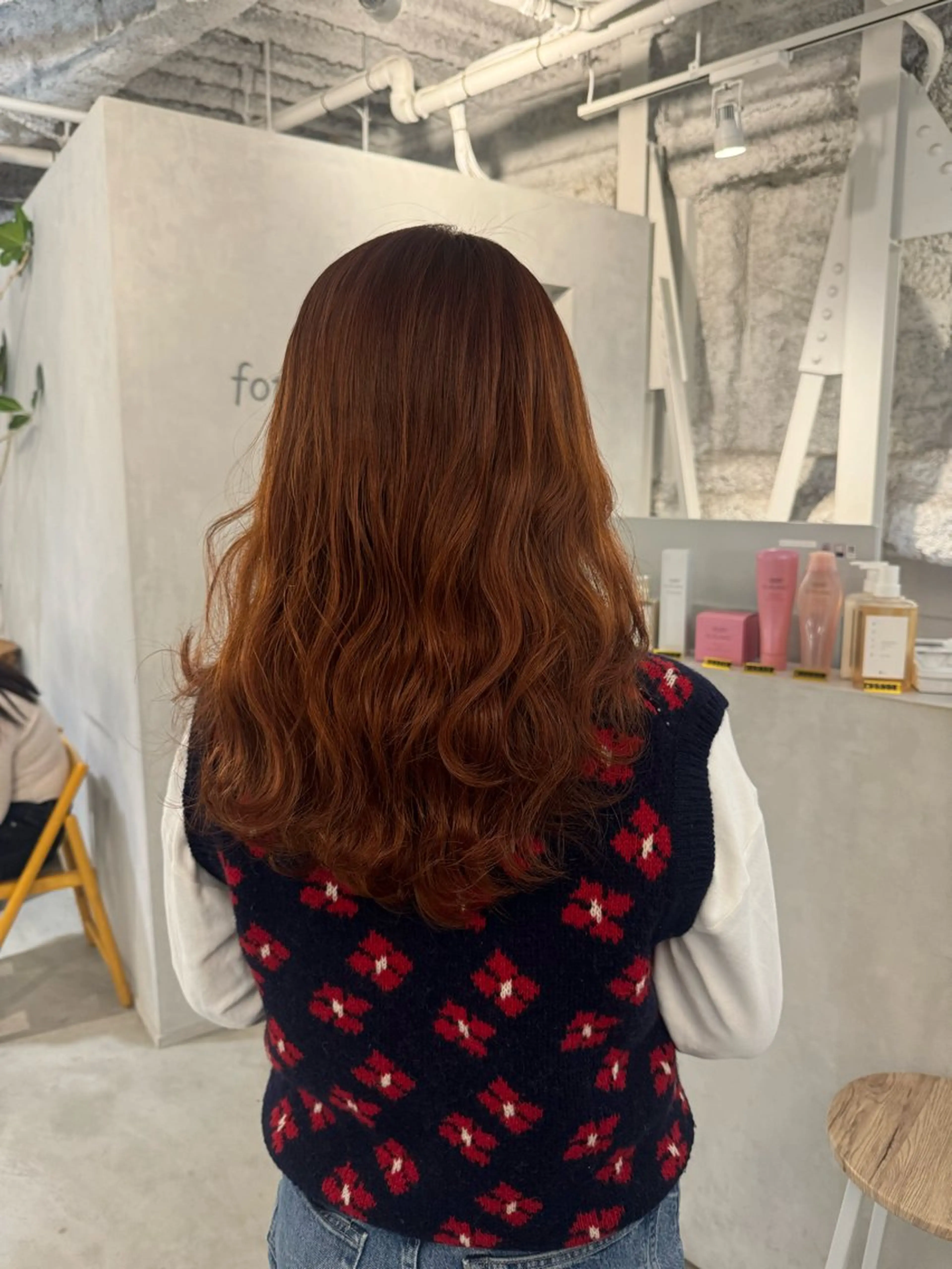 セミロング カット ヘアカラー トリートメント 顔周りcut・ご相談 ＝新宿しずく🇰🇷のヘアスタイル