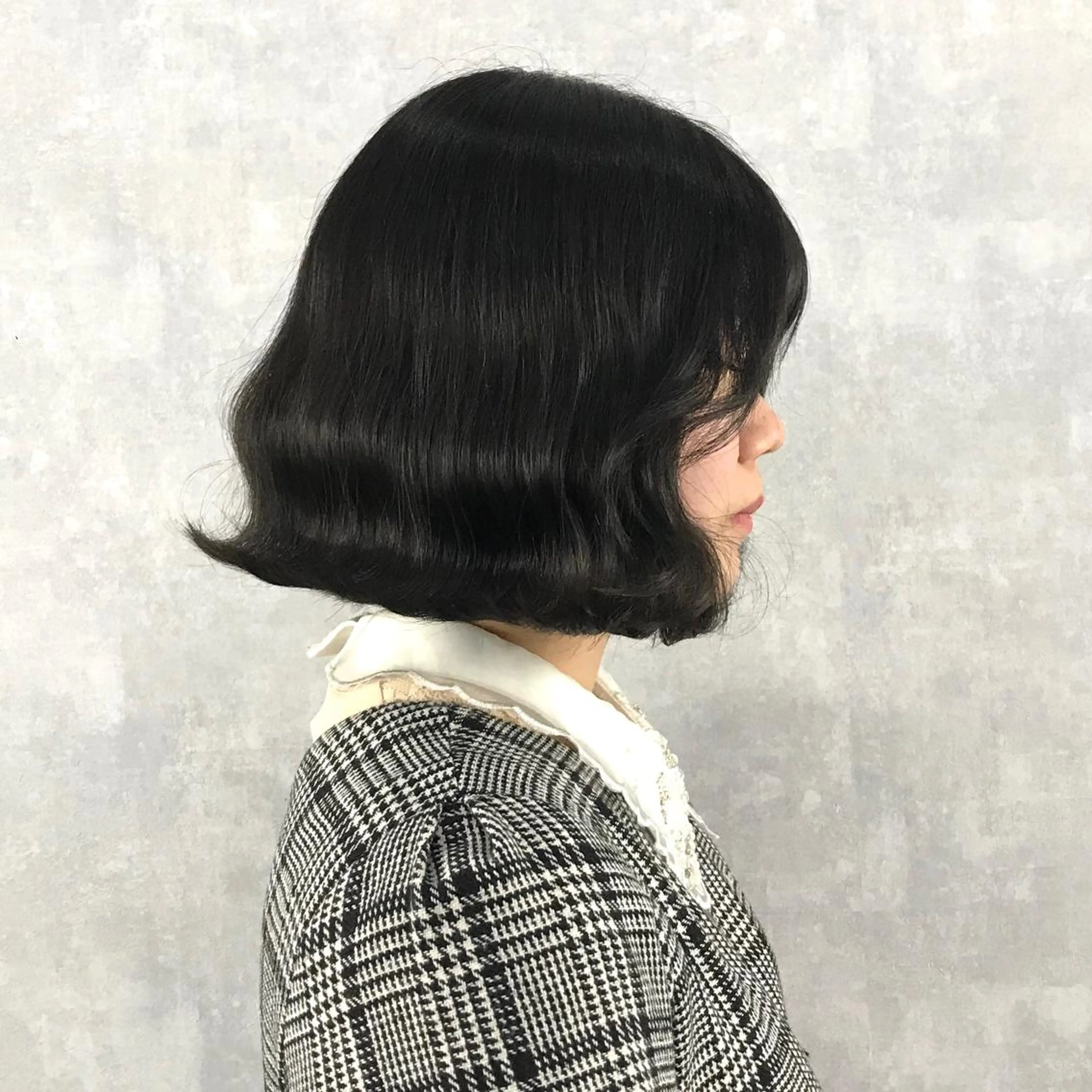 ショート タンバルモリ ムルギョル巻き 韓国風ヘア シースルーバング タッセルカット サロウィン所属・K-POP好き美容師 🇰🇷Kai.Yのヘアスタイル