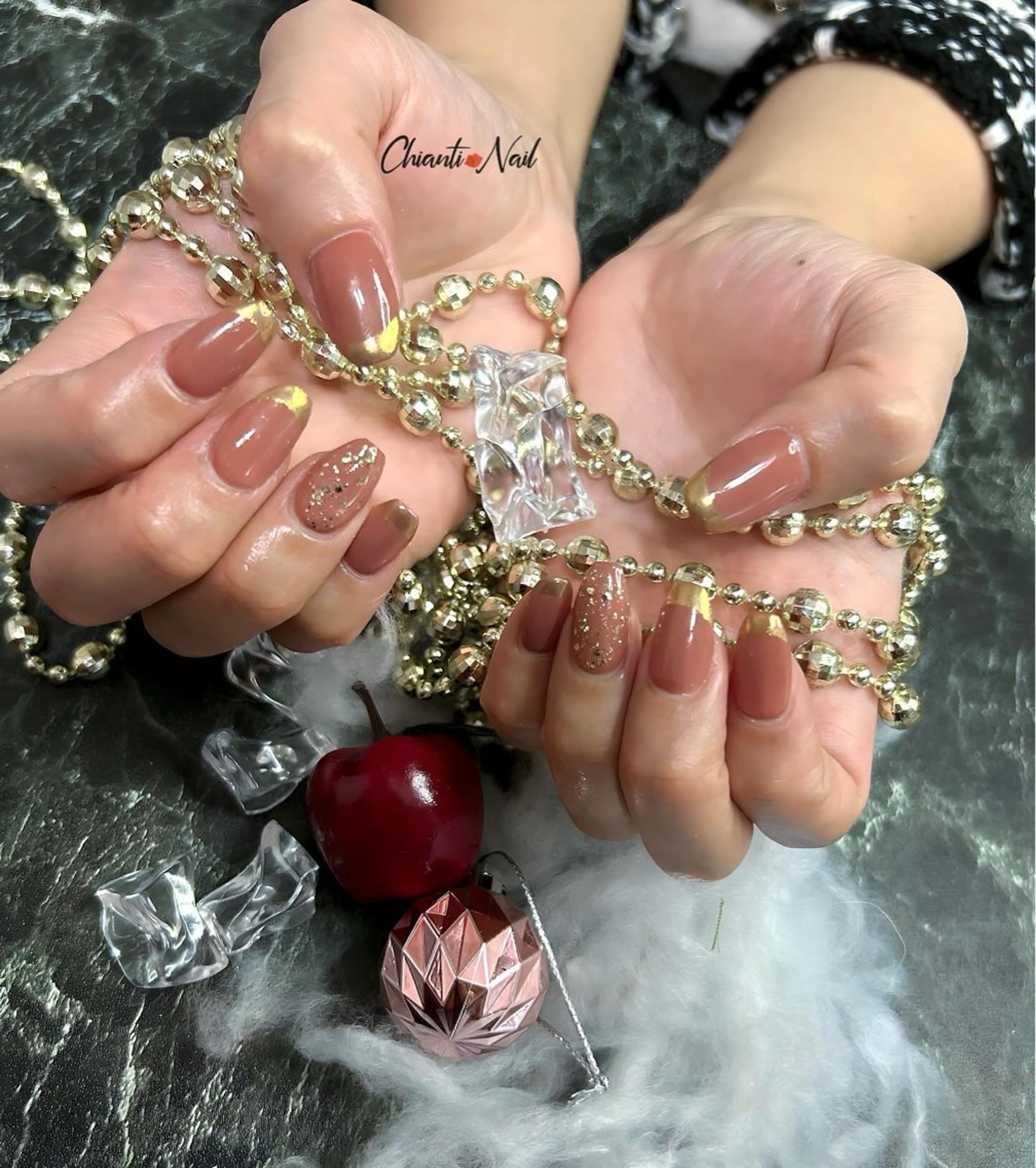 ネイル 長さ出し 持ち込み Chianti Nailのネイルデザイン