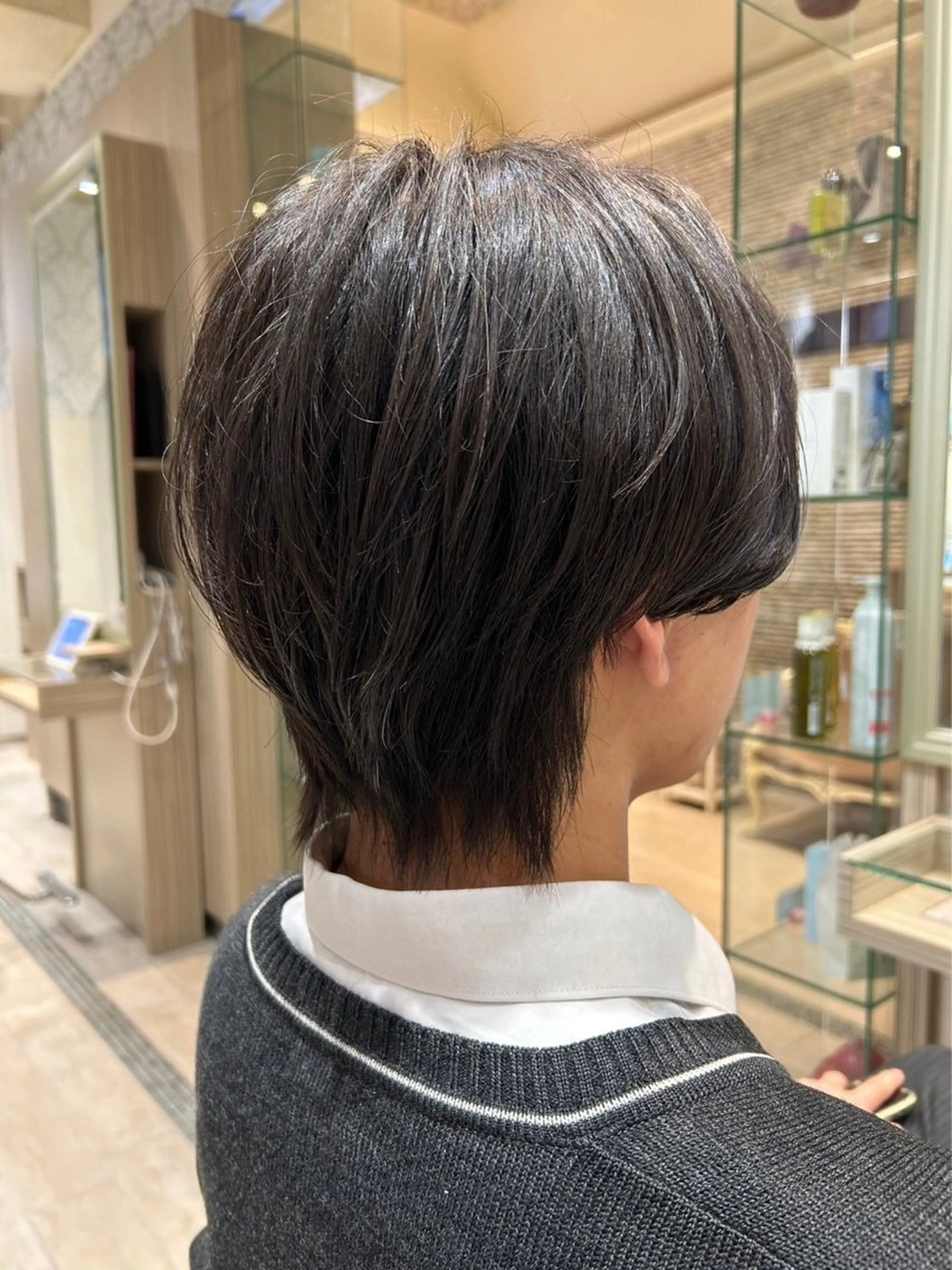 ショート メンズ vis fleur 日暮里所属・早坂 紅葉のヘアスタイル