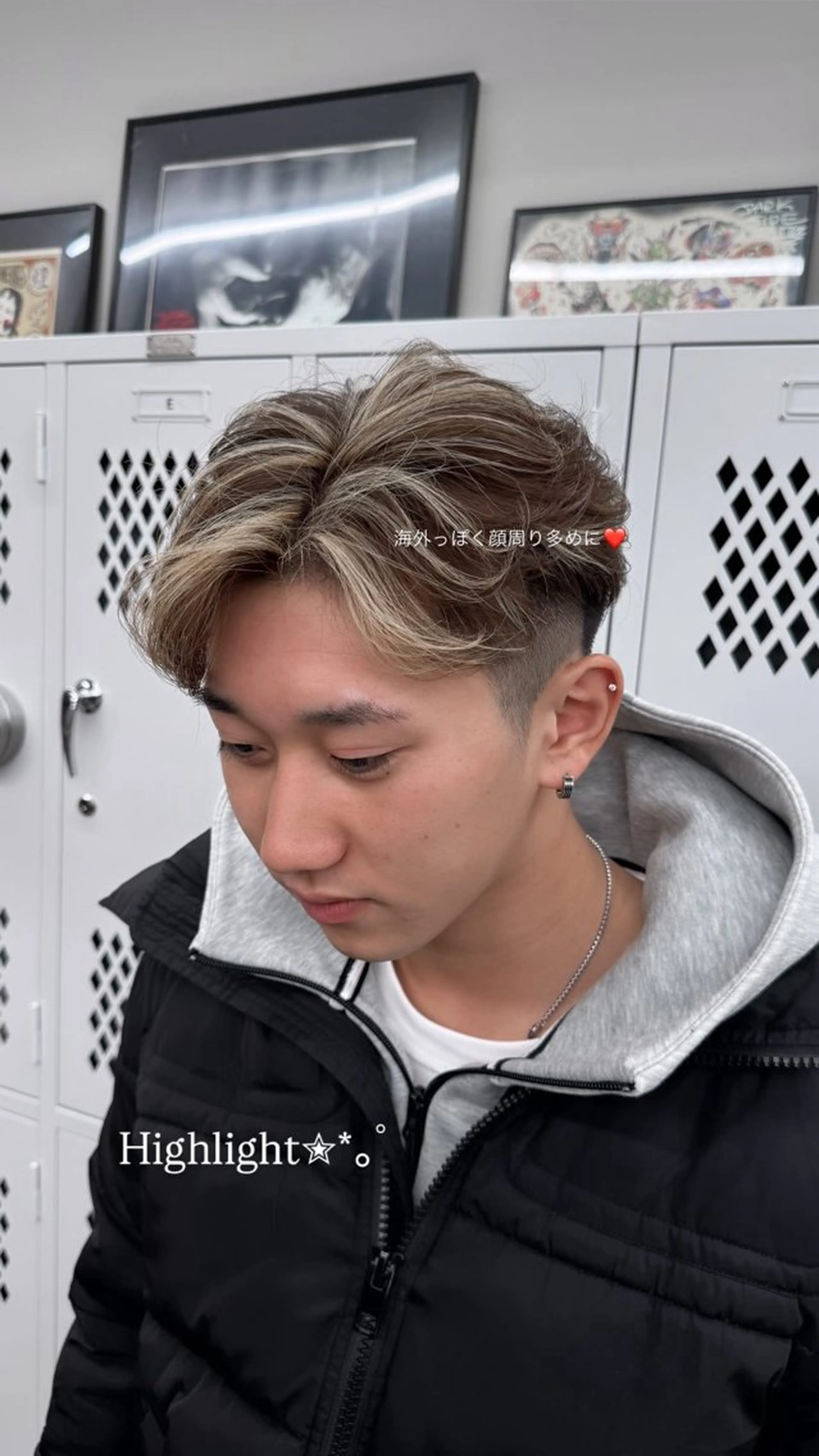 ショート ハイライト ショートヘア 優菜/ メンズパーマの眉毛・アイブロウイメージ