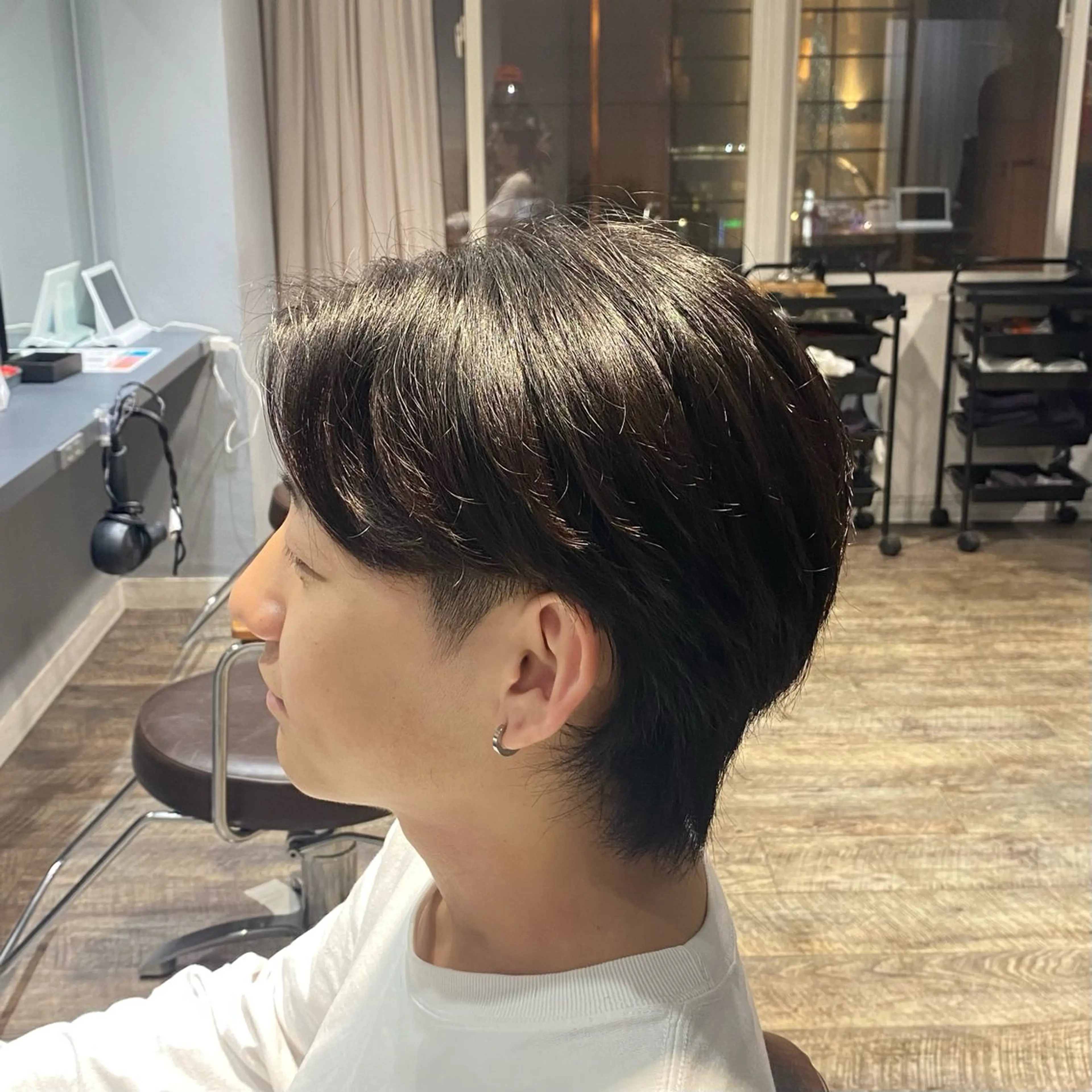 ショート メンズ カット 江﨑 翔のヘアスタイル