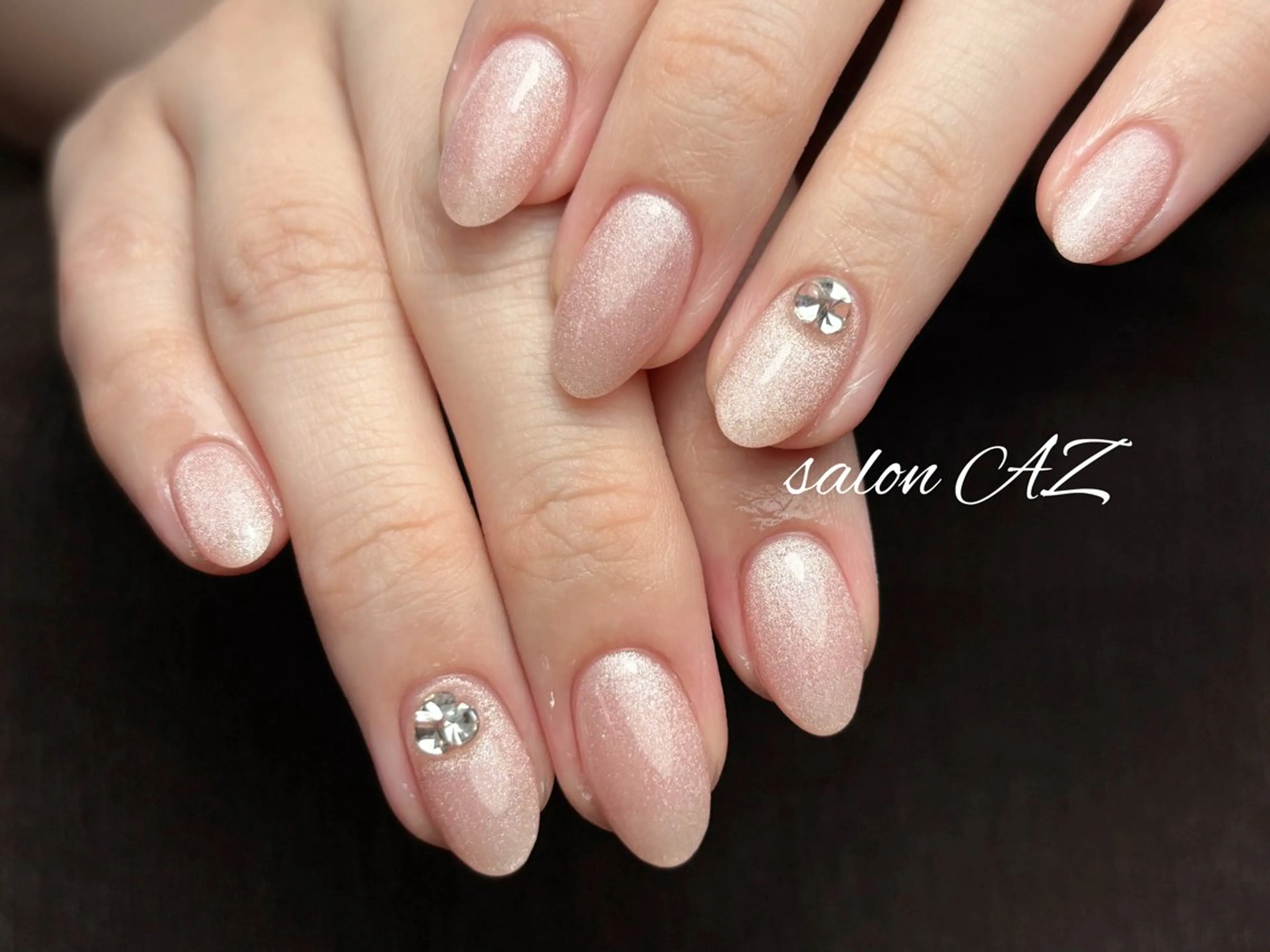 ネイル アートネイル 長さ出し フットネイル フレンチネイル ジェルネイル ハンドネイル salonAZ トップネイリストのネイルデザイン