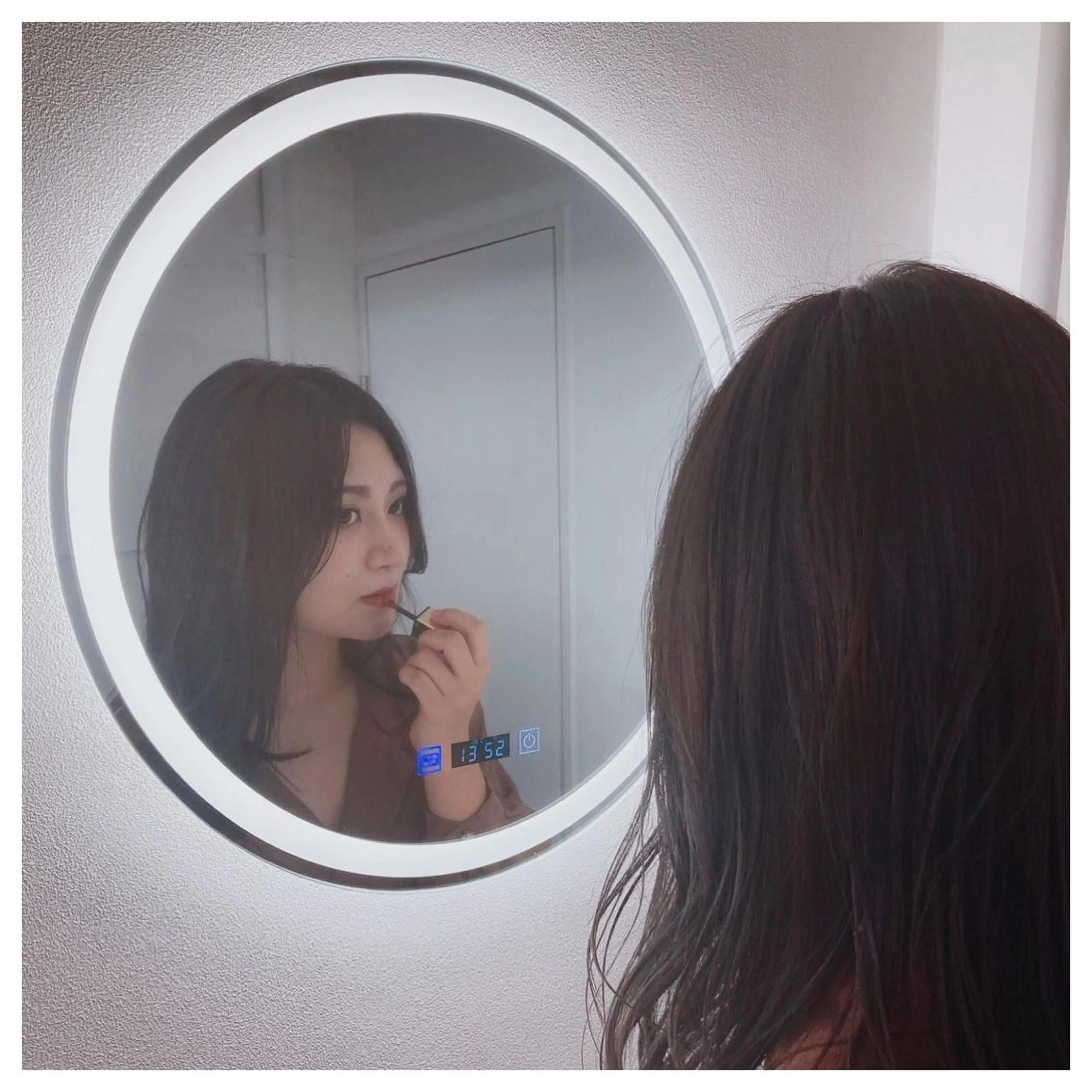 ミディアム カラー ヘアカラー トリートメント ブリーチ&似合せボブ 田中寛十のヘアスタイル