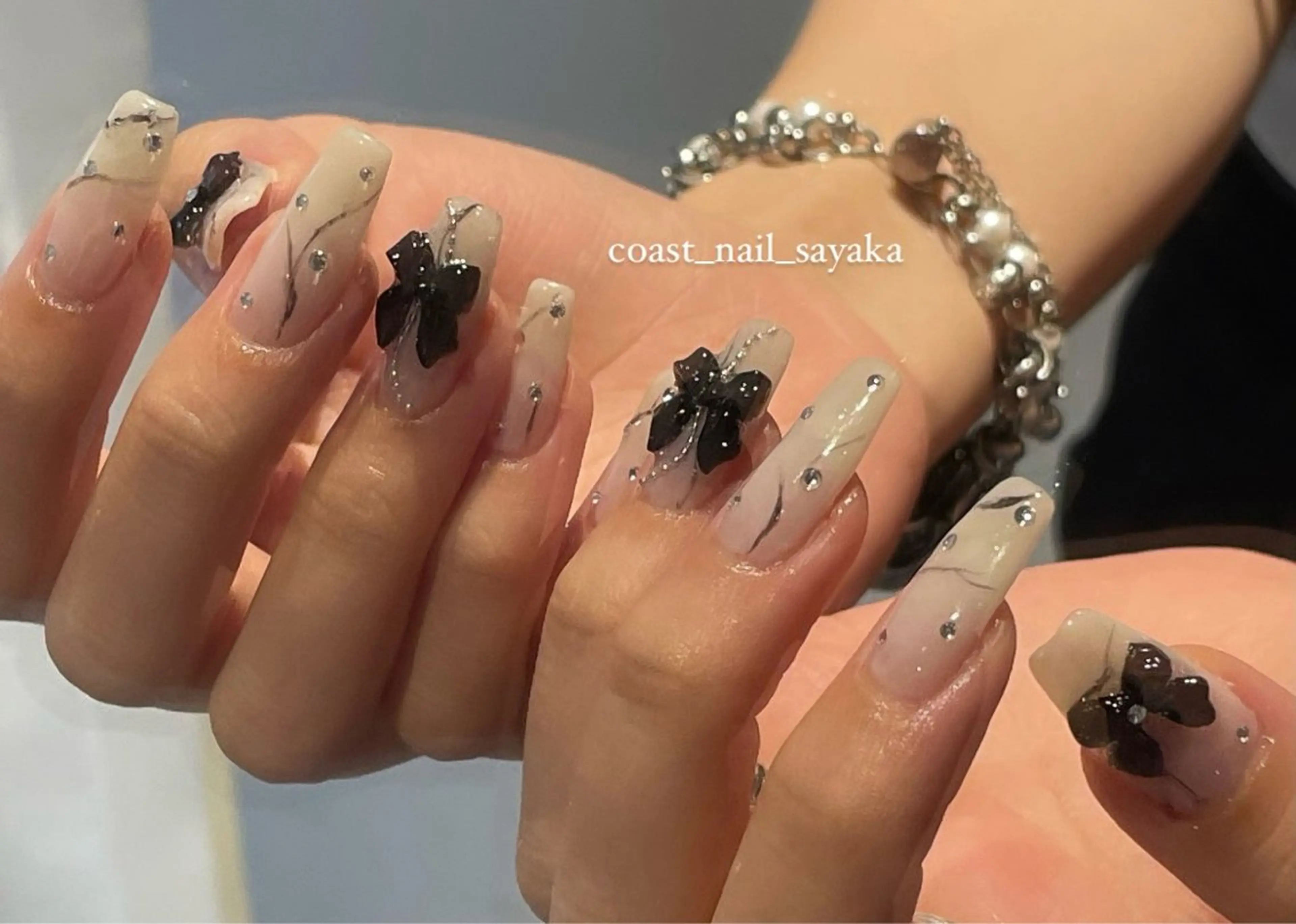 ネイル HOSHI ⭐️辻堂 /藤沢ガーリーネイルのネイルデザイン