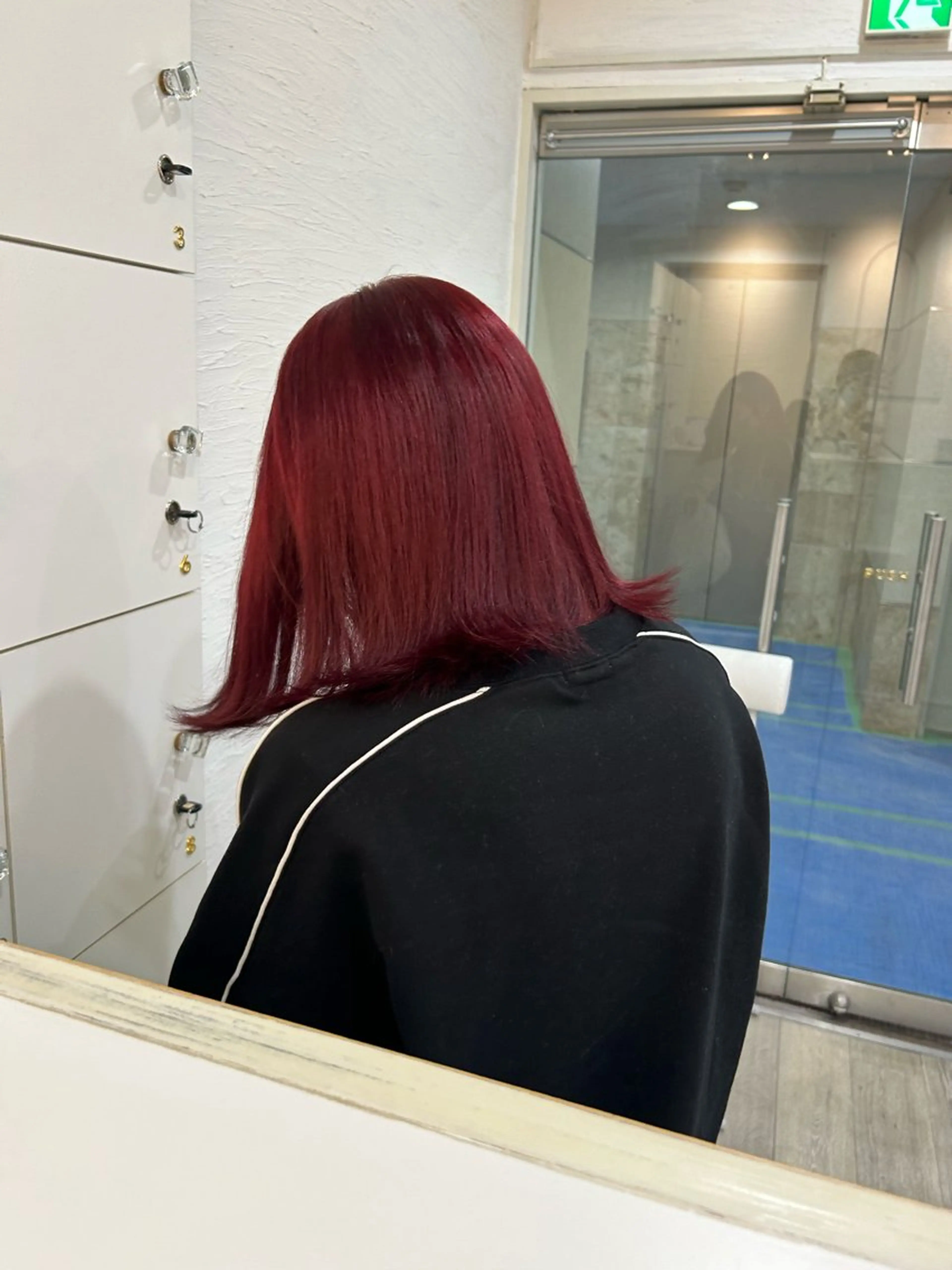 ミディアム カラー ブリーチ ダブルカラー ヘアカラー inq sakae所属・りん🌷︎名古屋 透明感カラー/カットのヘアスタイル