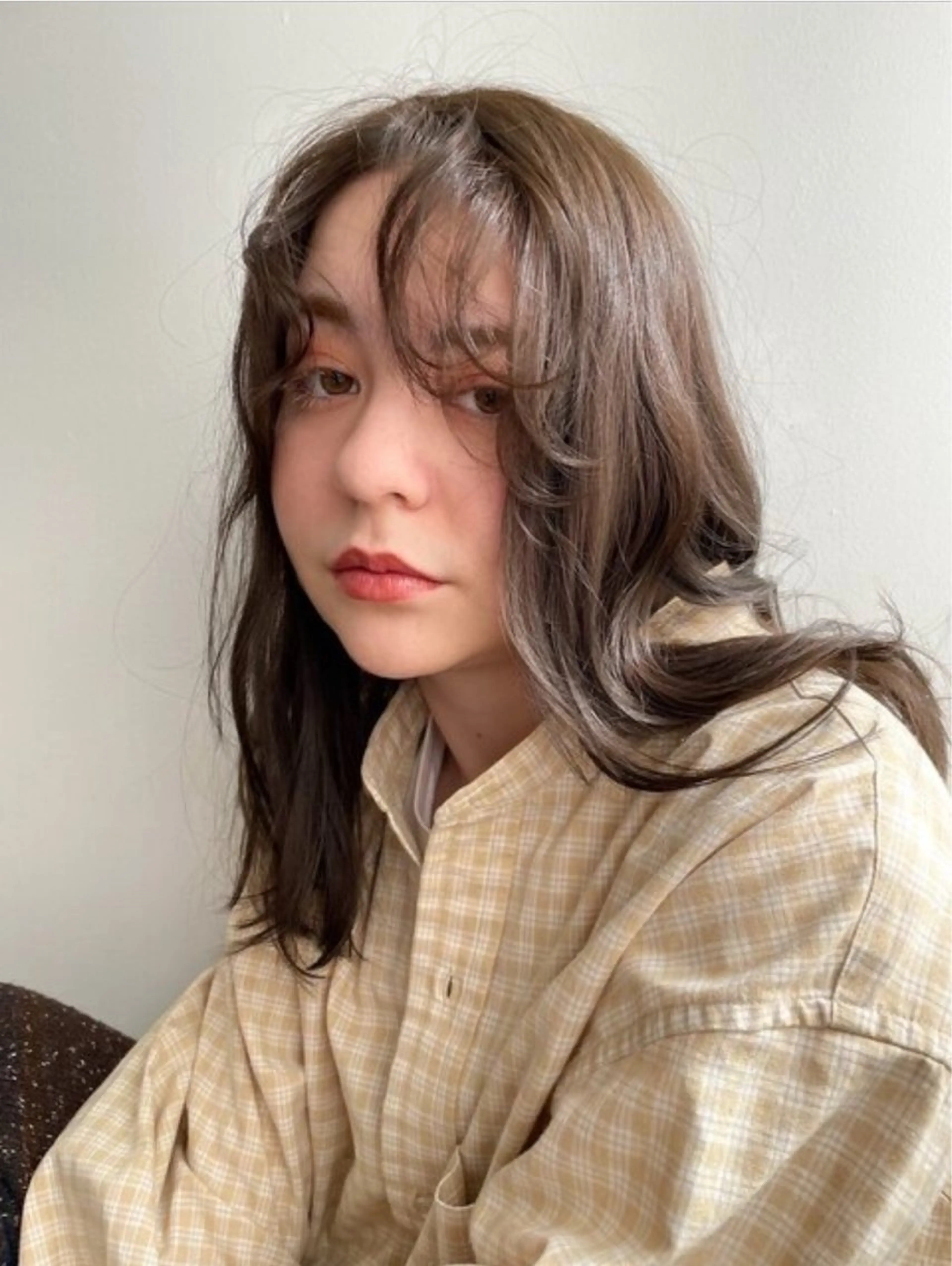 ロング カラー カット ヘアカラー トリートメント Jr.スタイリスト ヨシノヒメカのヘアスタイル