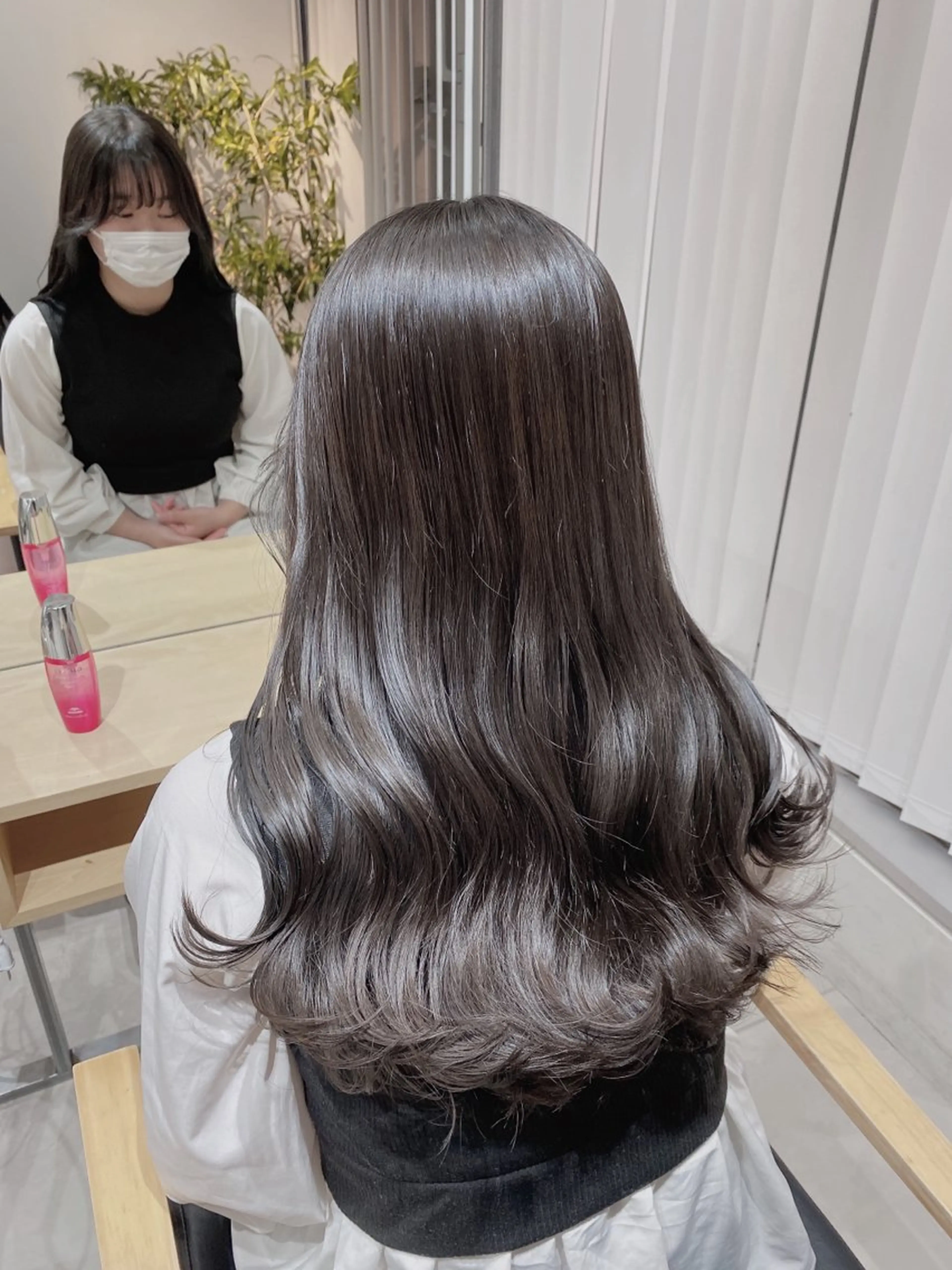ロング カラー ヘアカラー トリートメント ヘアセット 🎀ほの🎀 ミルクティー♡表参道のヘアスタイル