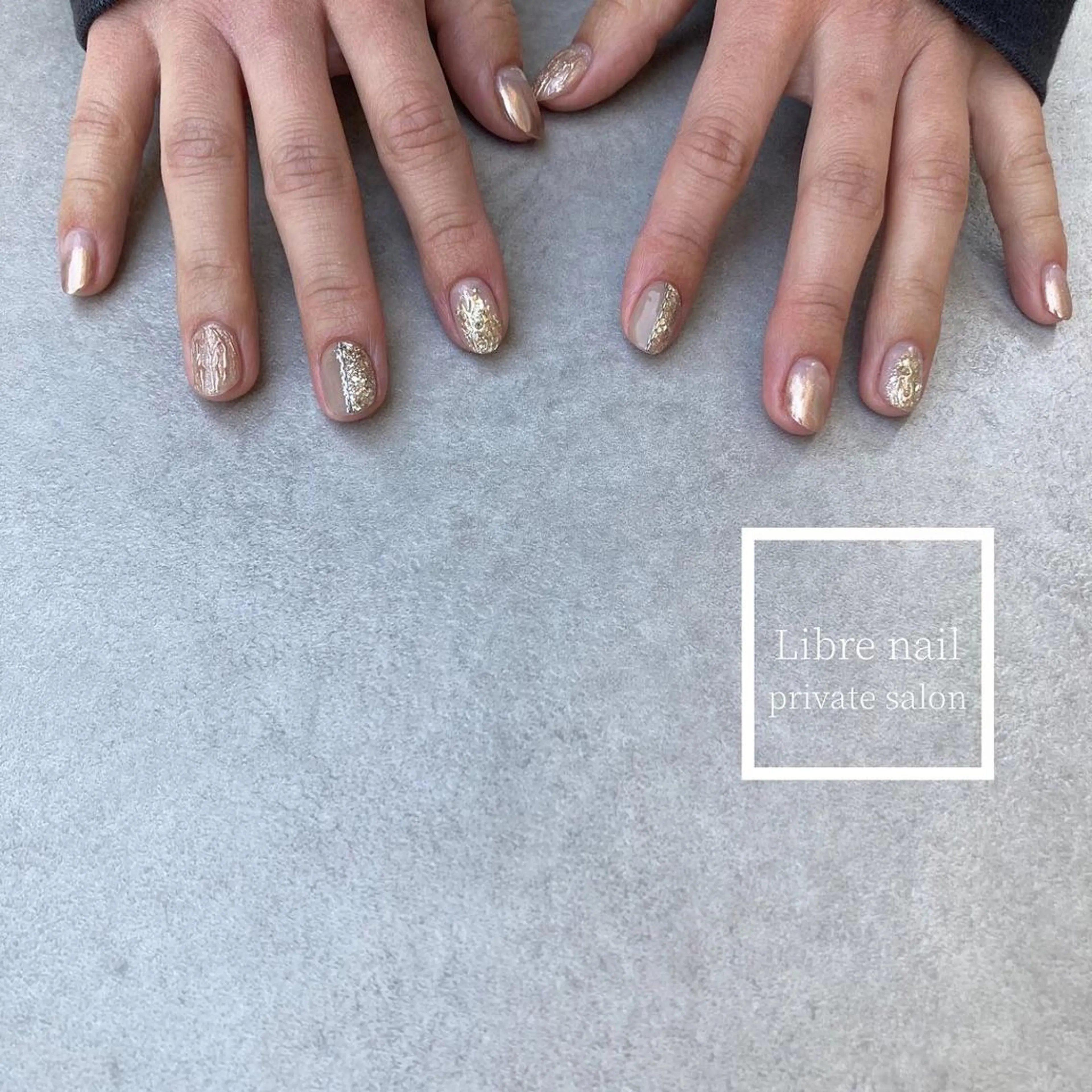 ネイル アートネイル 【Libre】 -ﾘﾌﾞﾚﾈｲﾙ-のネイルデザイン