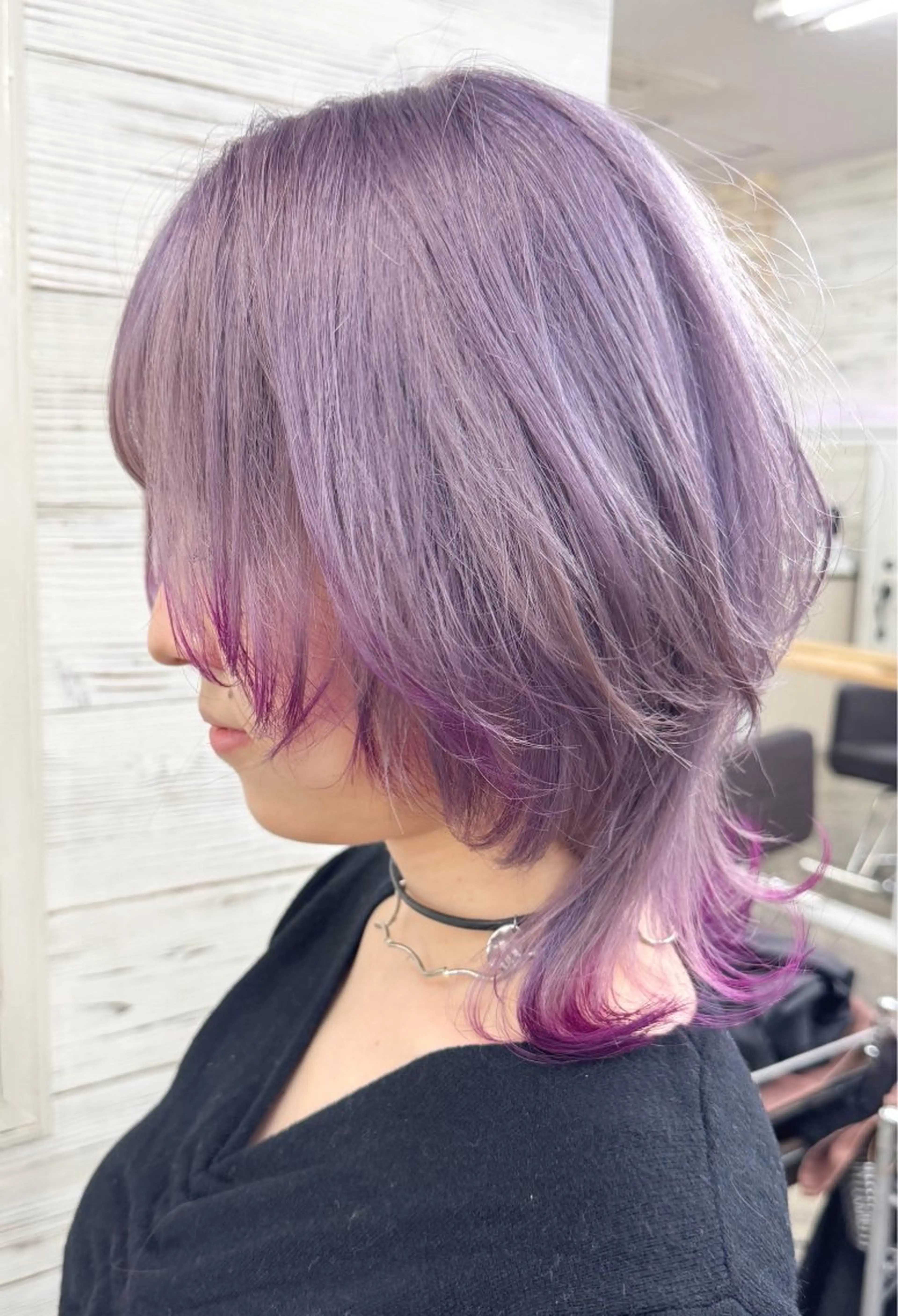 ショート カラー ヘアアレンジ メンズ メンズブリーチ メンズウルフカット ブリーチ ウルフカット カット 枝毛カット＆髪質改善 満足NO.1岡しゃんのヘアスタイル