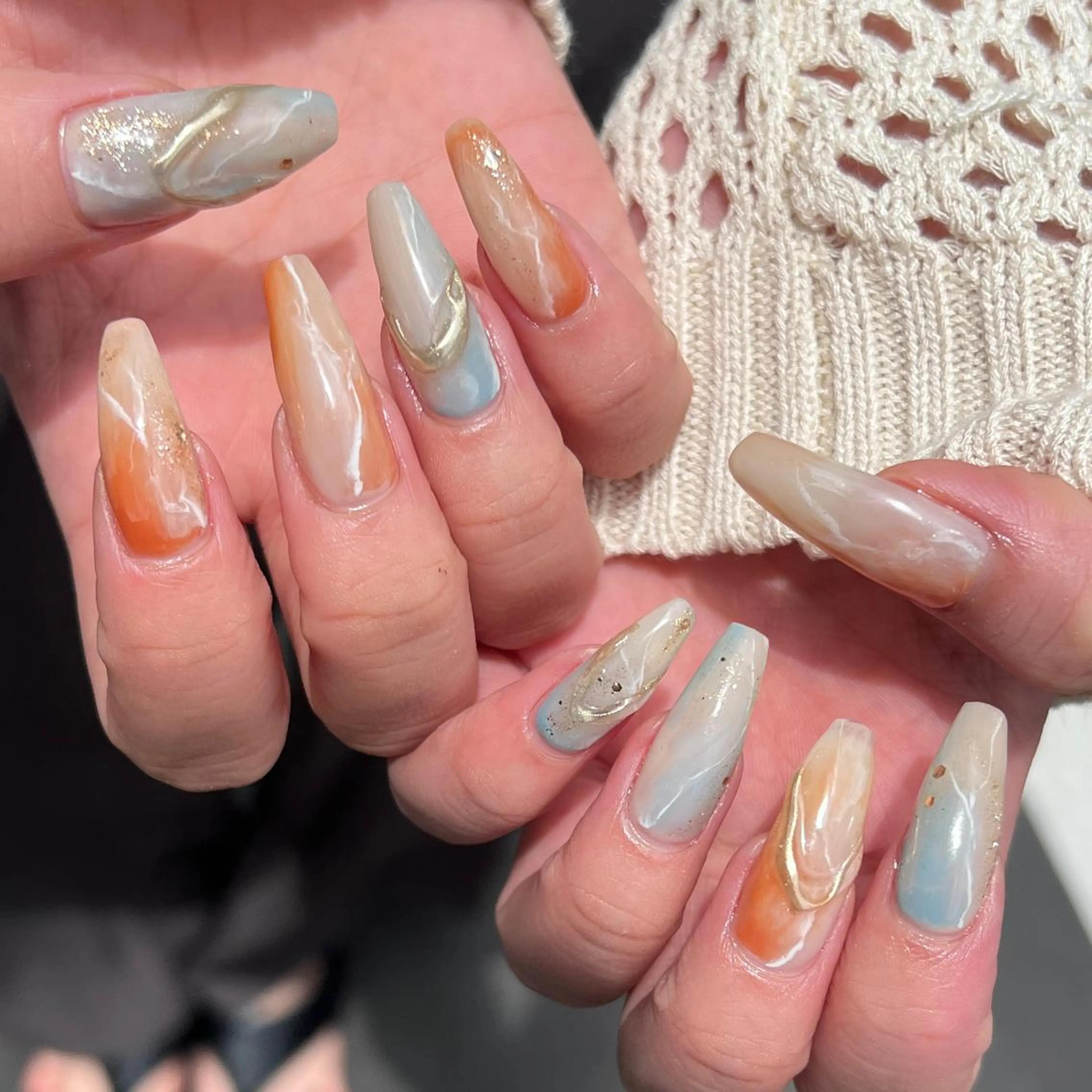 ネイル ハンドネイル 河野 弥月のネイルデザイン